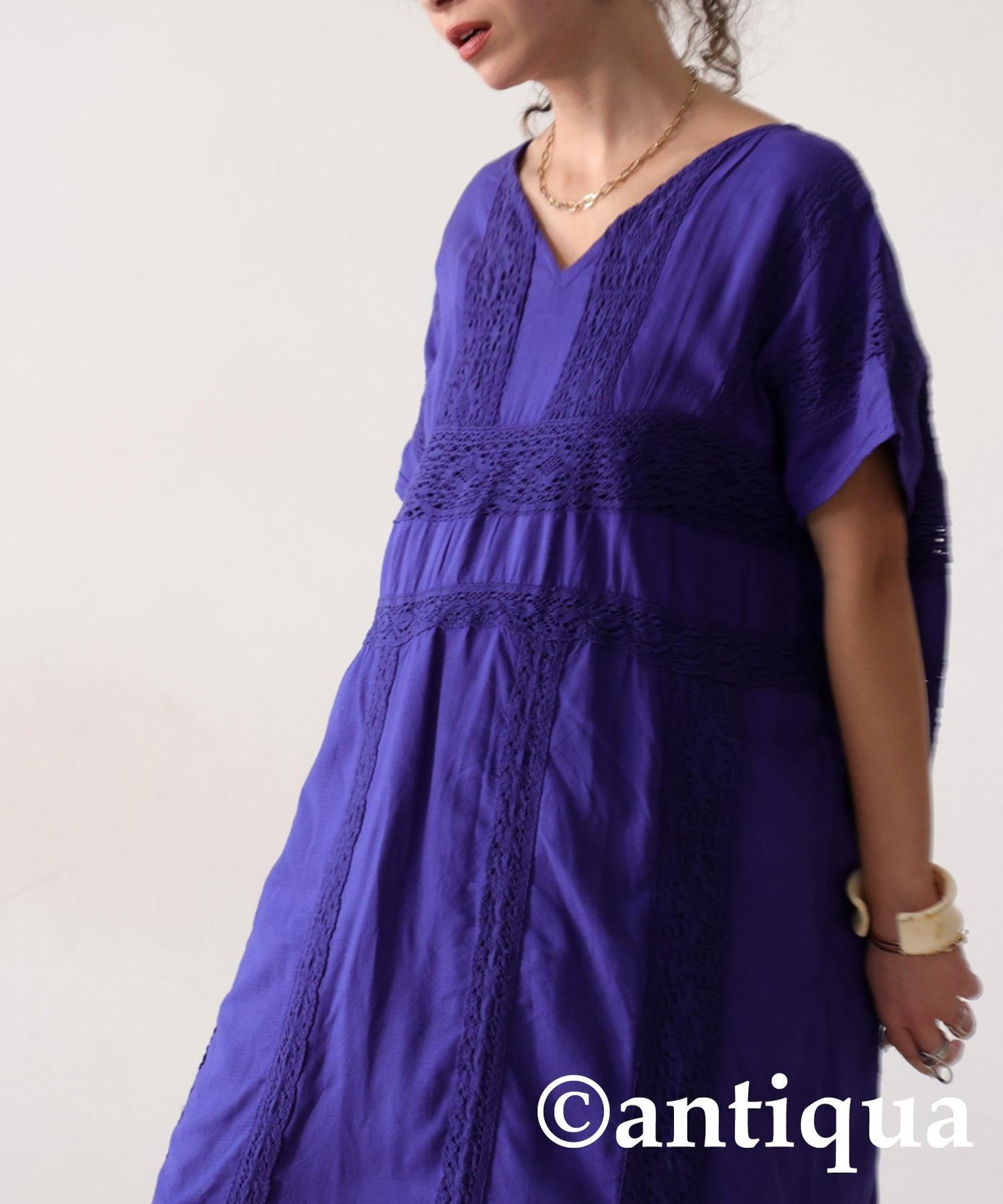 Ladies Indian Cotton Embroidery Dress