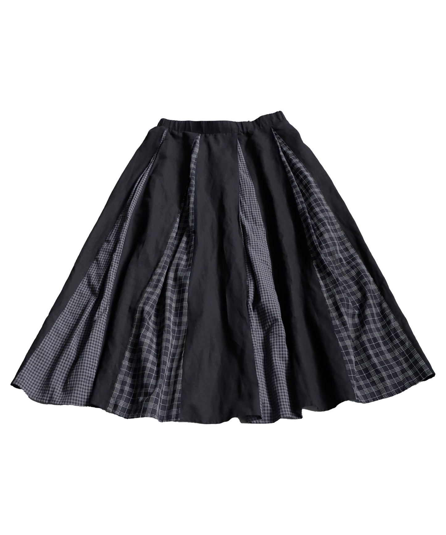 Pattern Switching Skirt Ladies