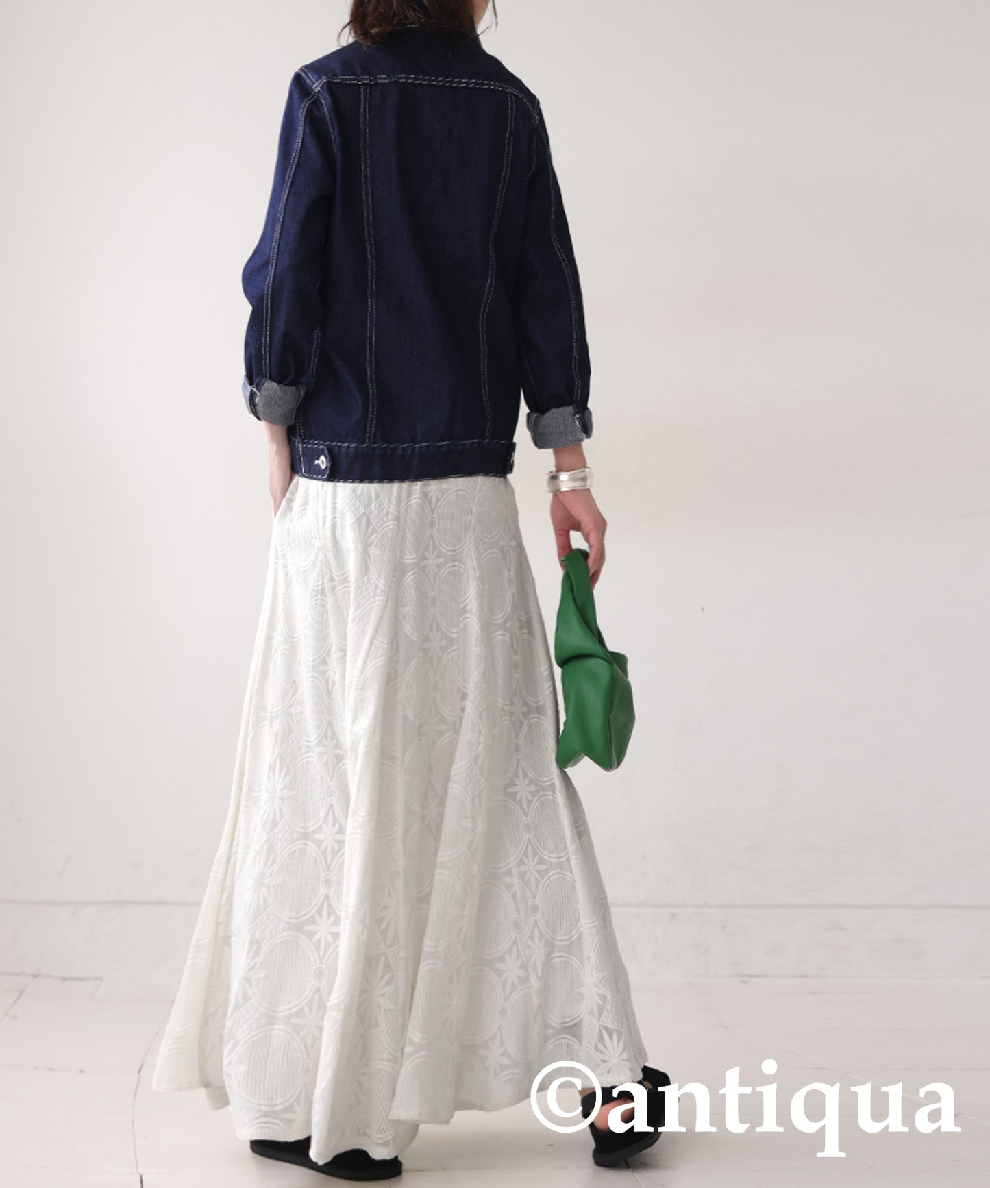 Ladies Lace Flare Skirt