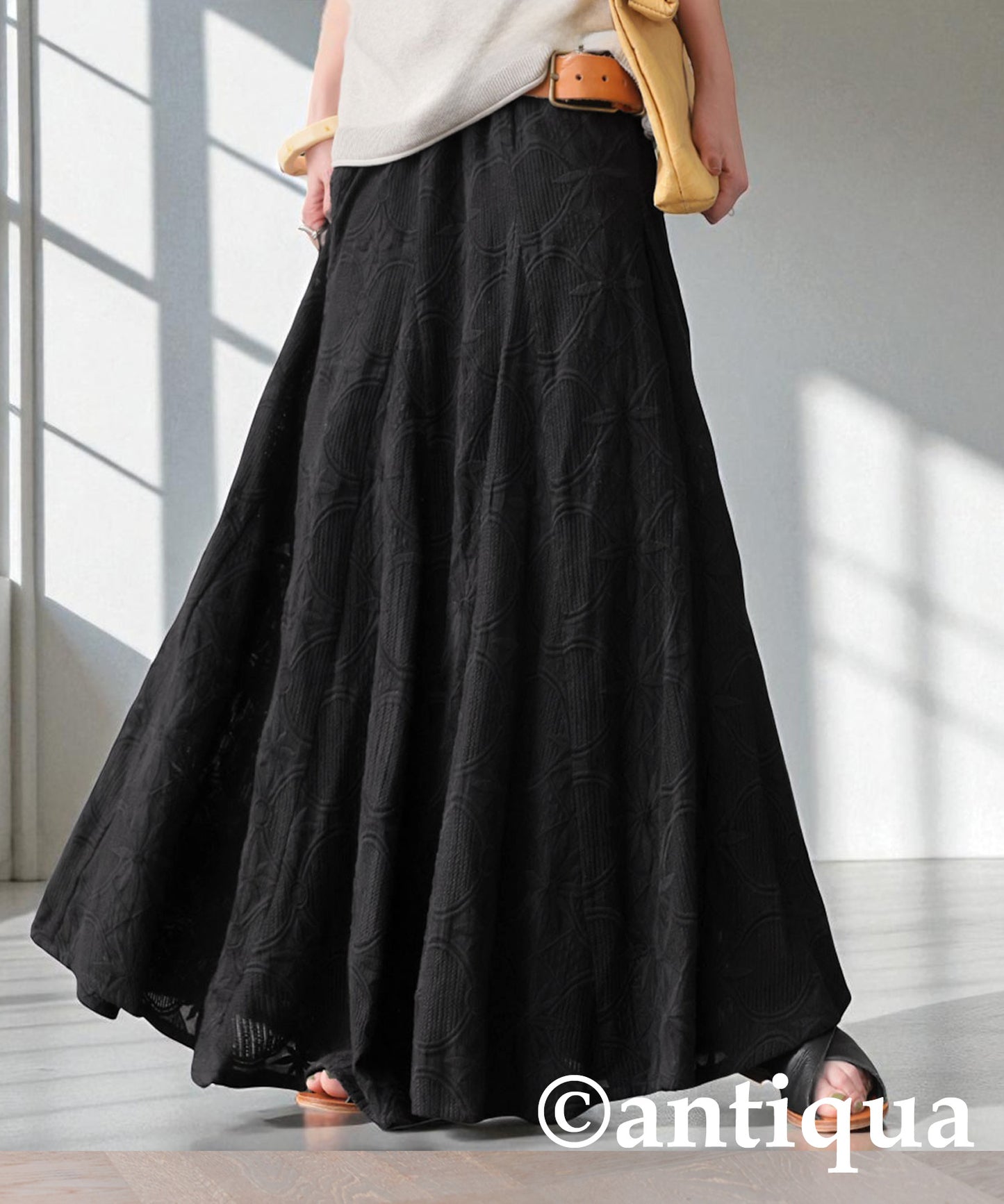 Ladies Lace Flare Skirt