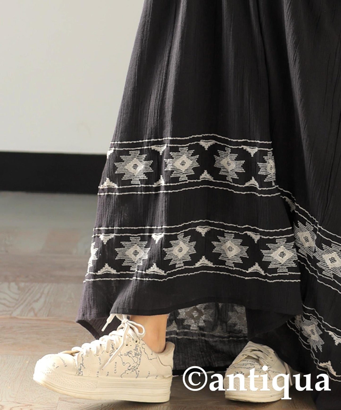 Ladies Indian Cotton Embroidery Dress