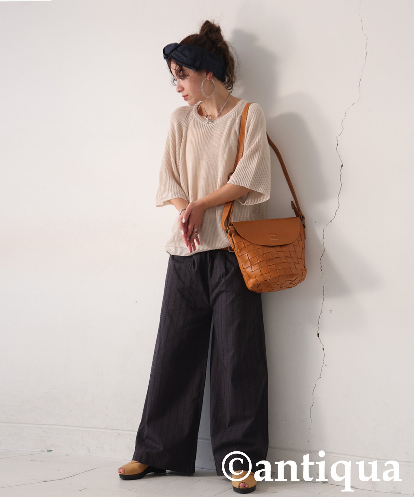 Cotton Wide Pants Ladies