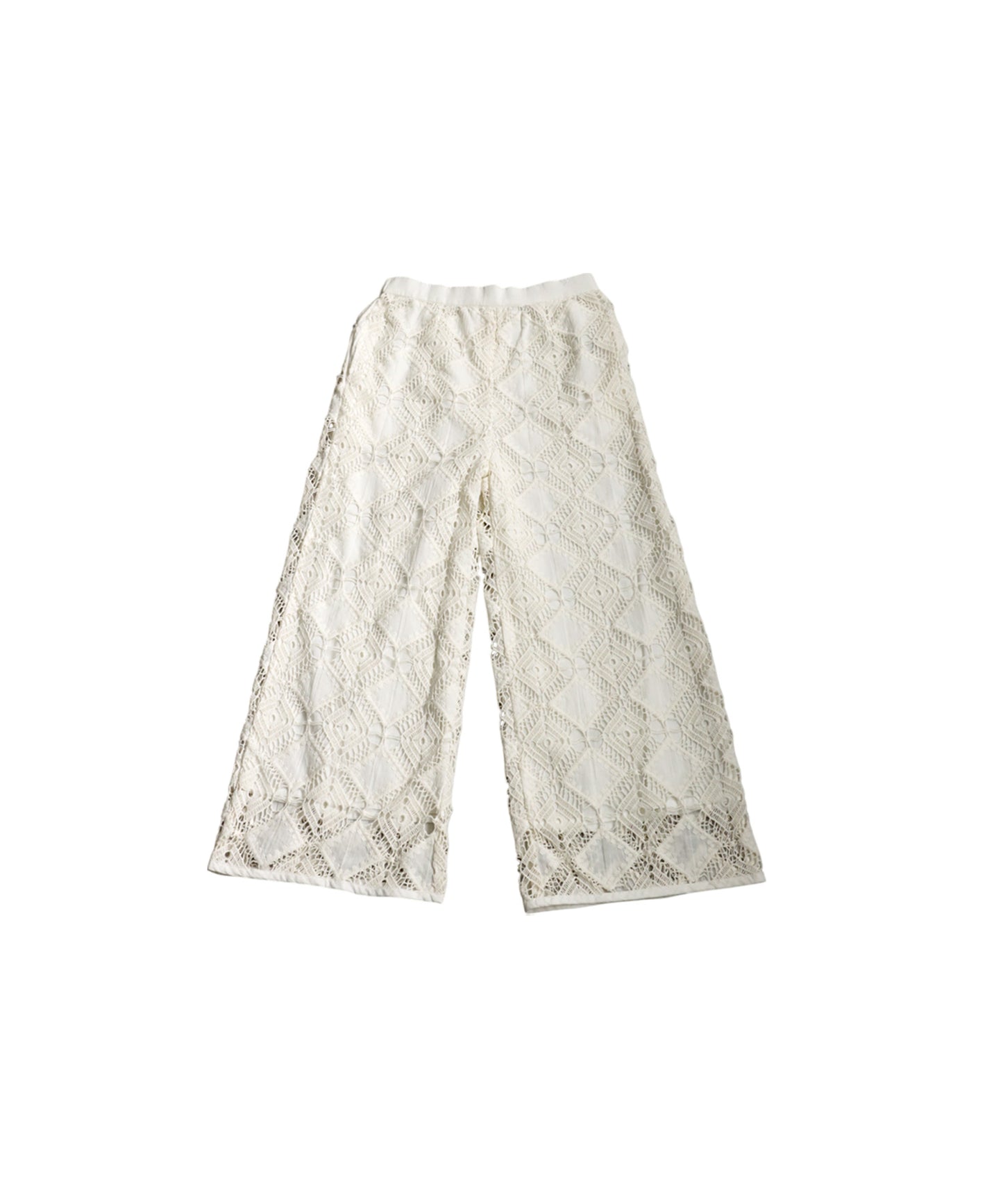 Ladies Lace Tucked Pants