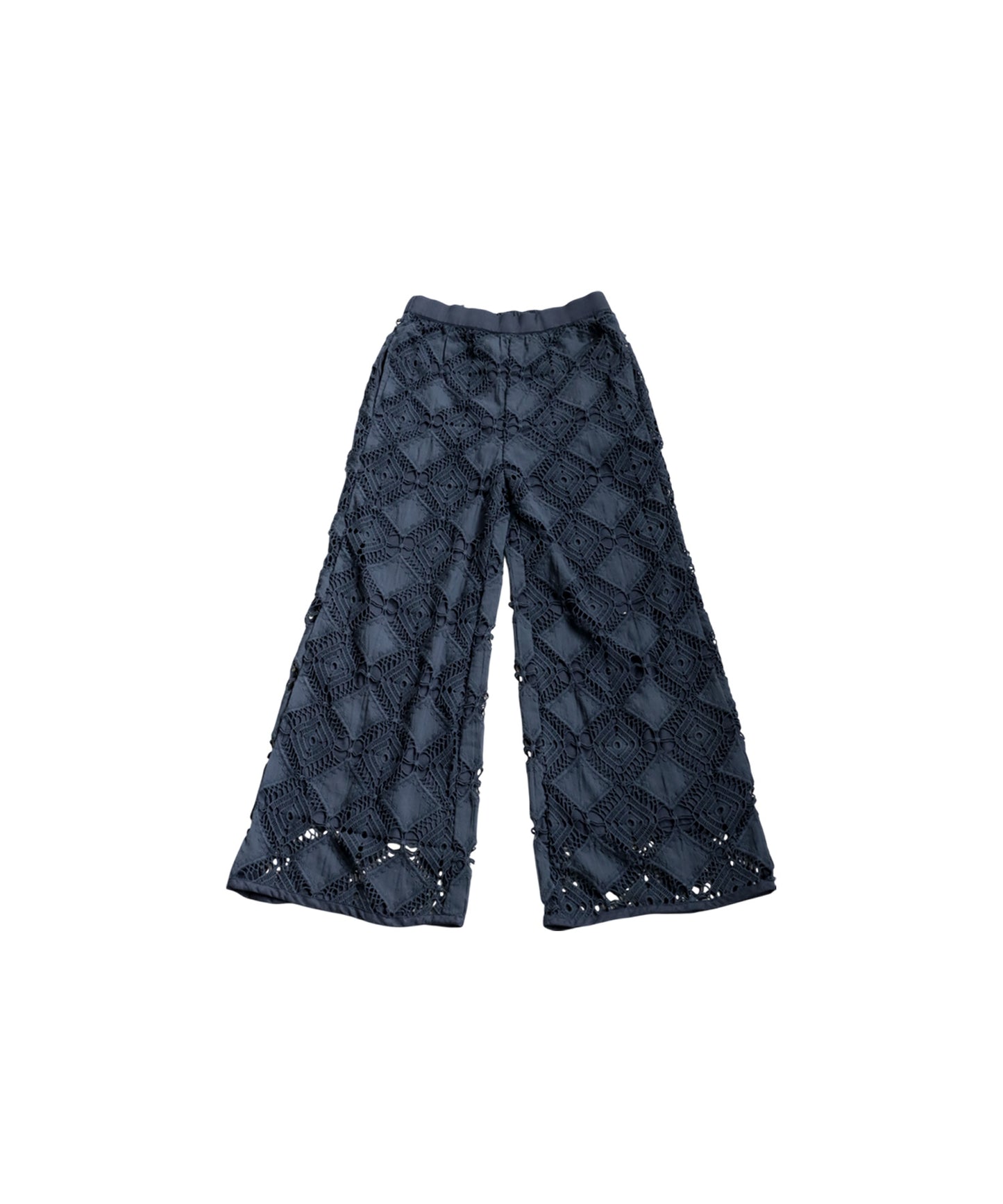 Ladies Lace Tucked Pants