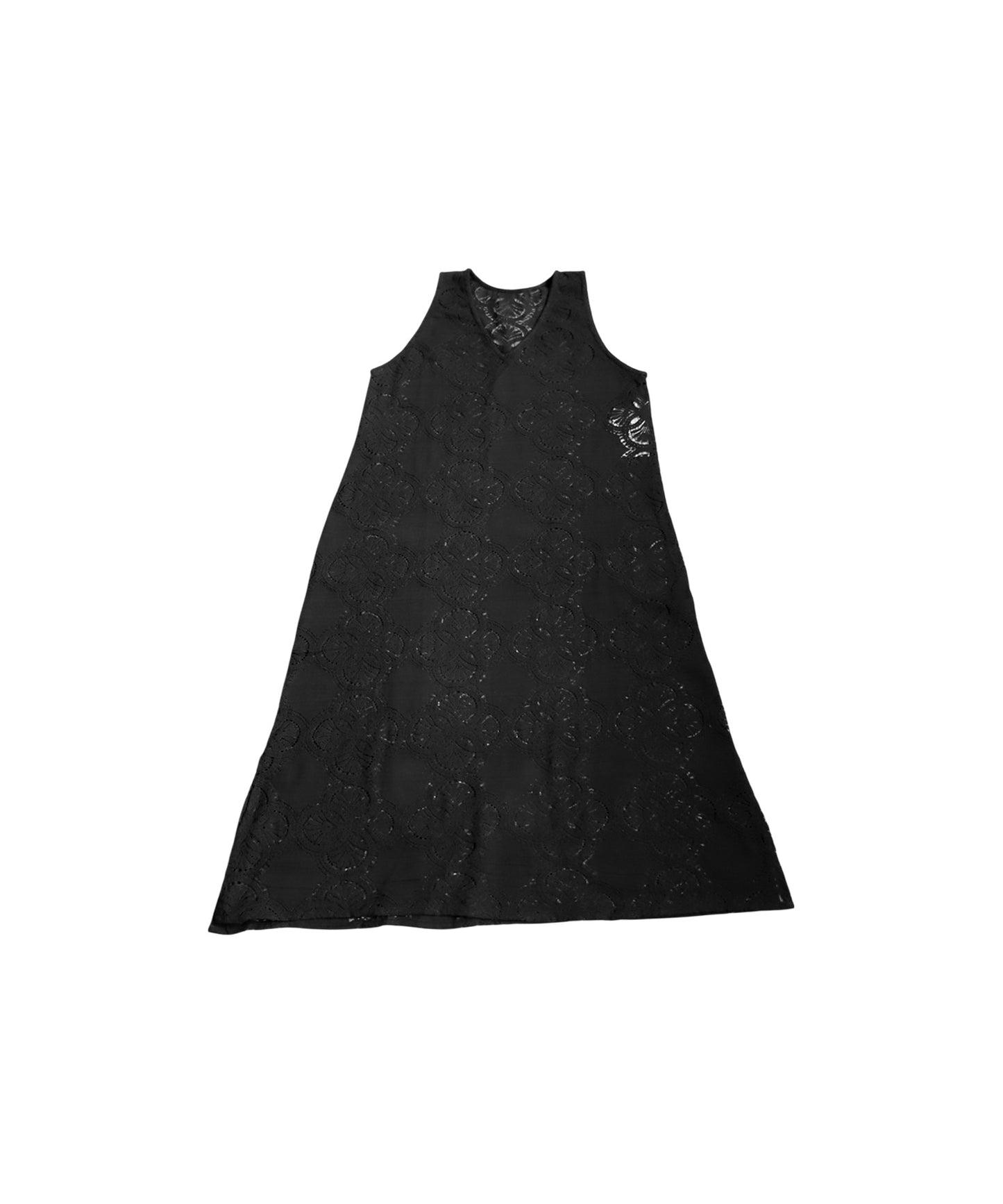 Ladies Indian Cotton Lace Dress