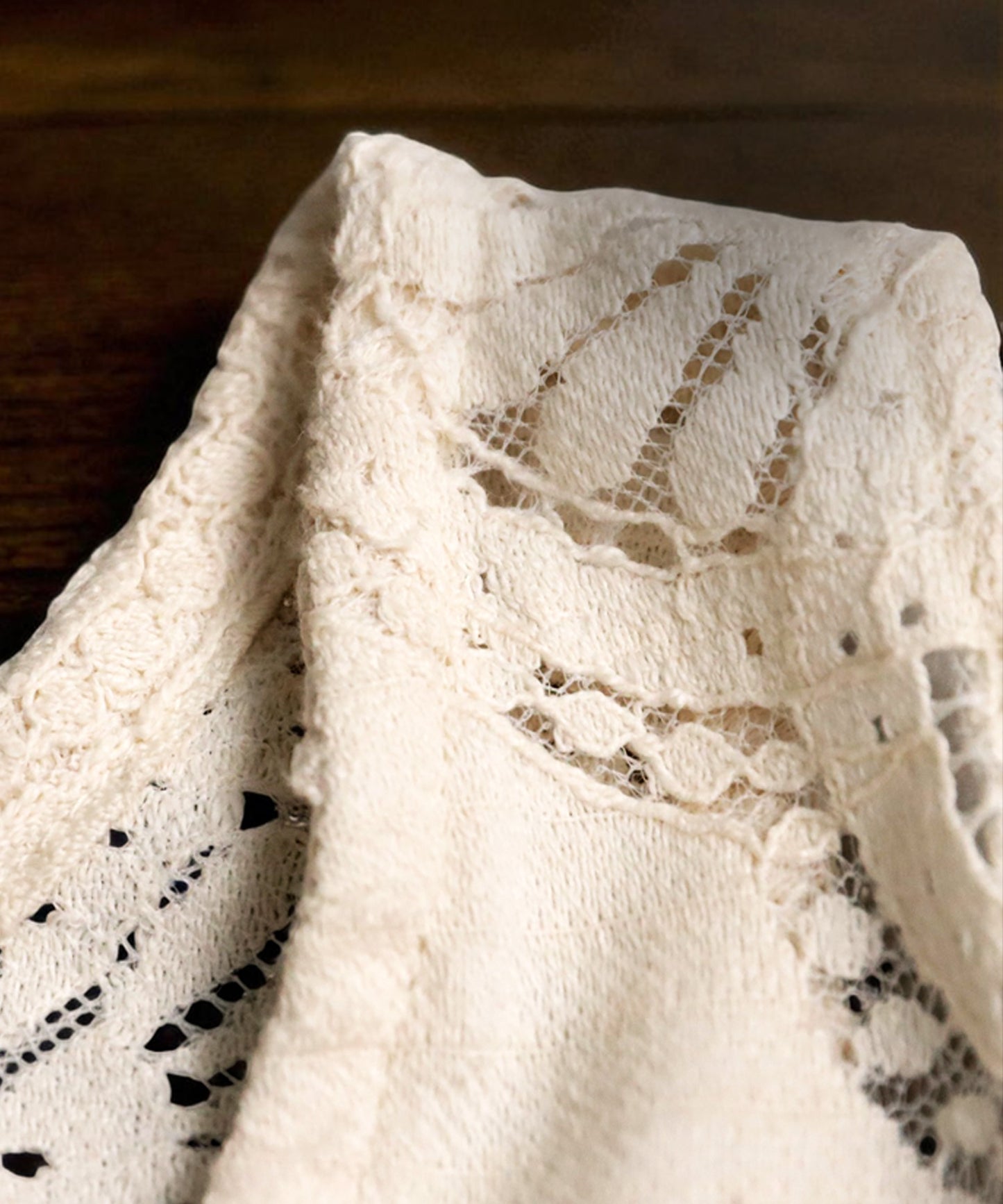 Ladies Indian Cotton Lace Dress