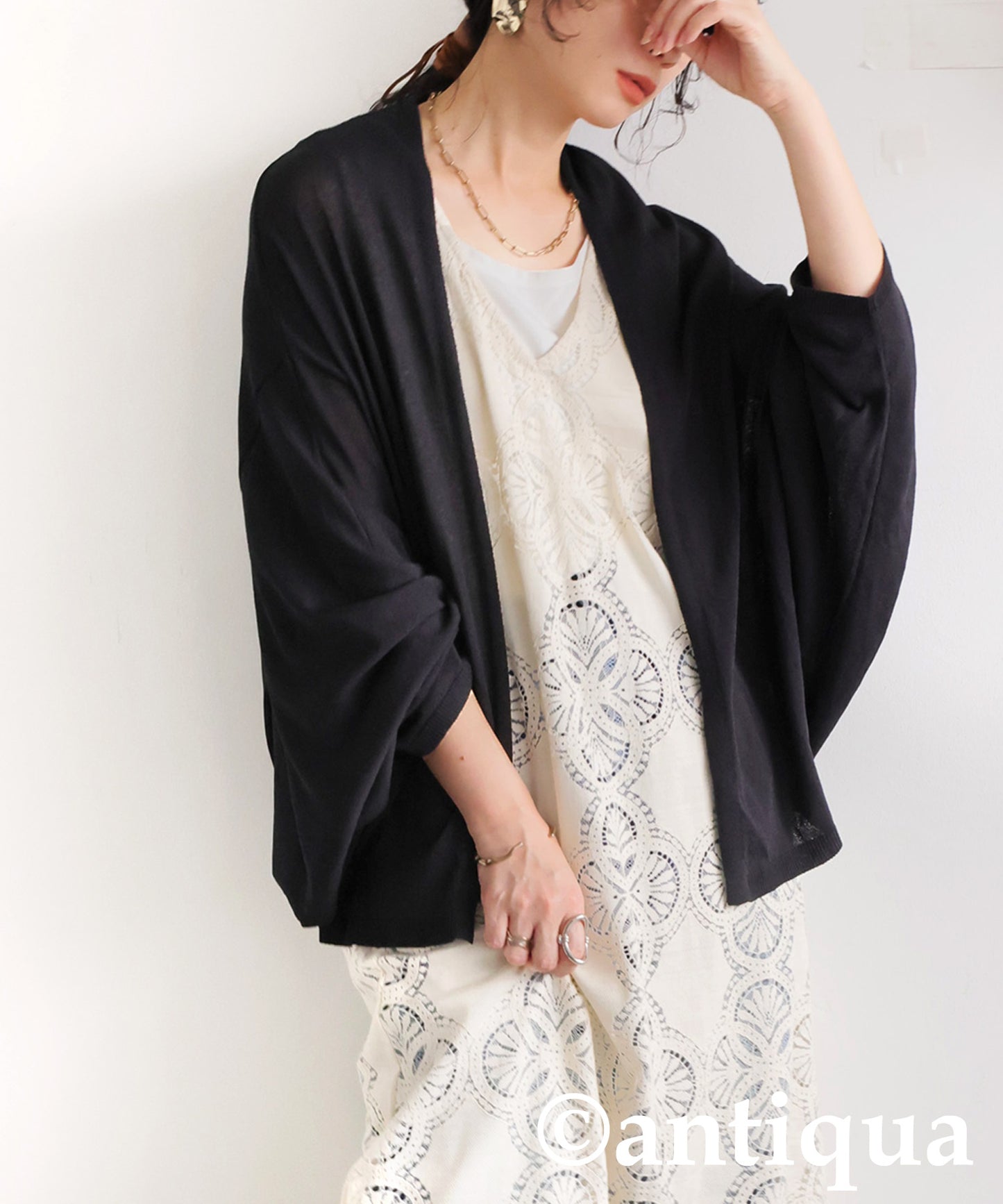 Ladies Indian Cotton Lace Dress