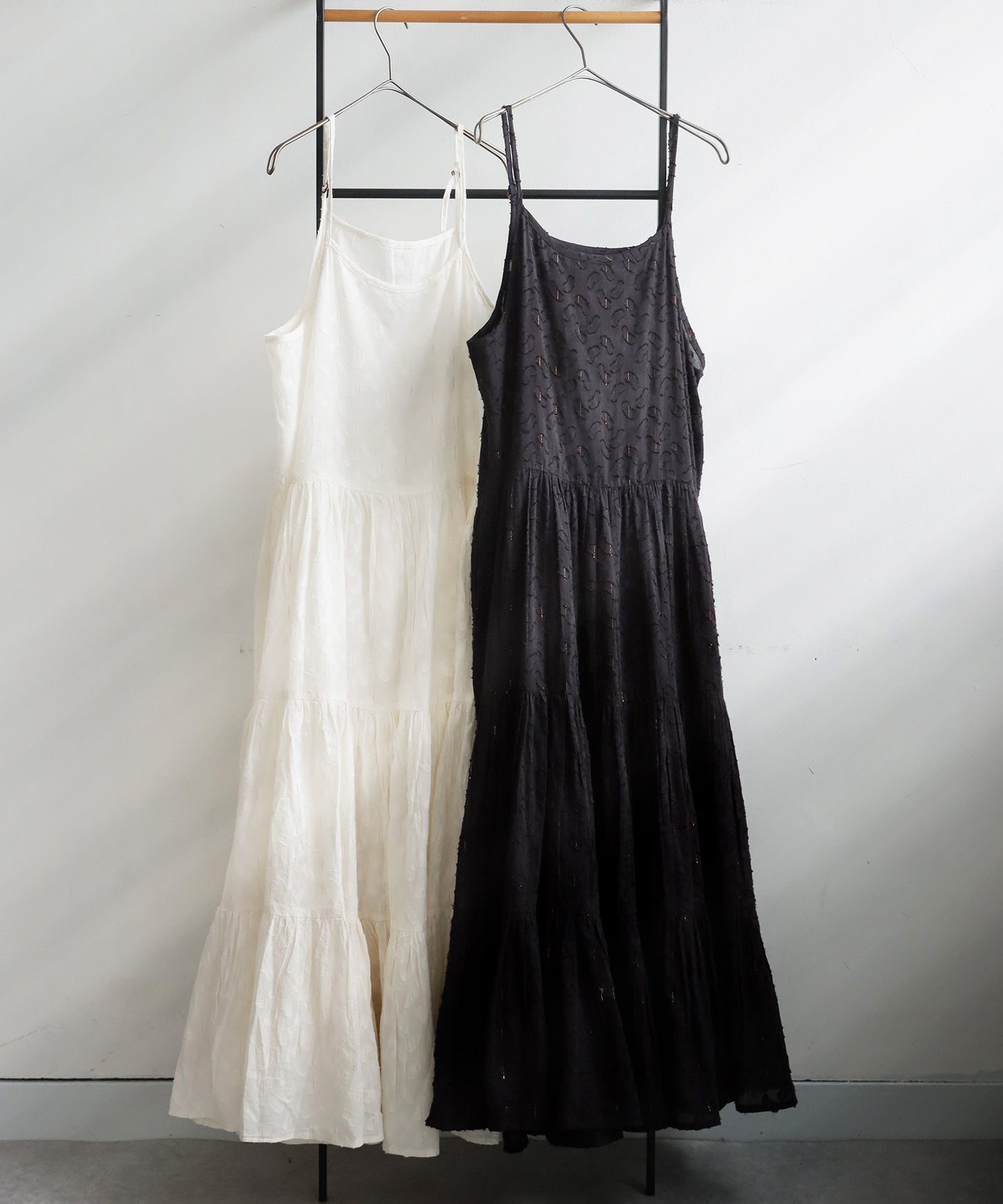 Ladies Dobby Tiered Cami Dress