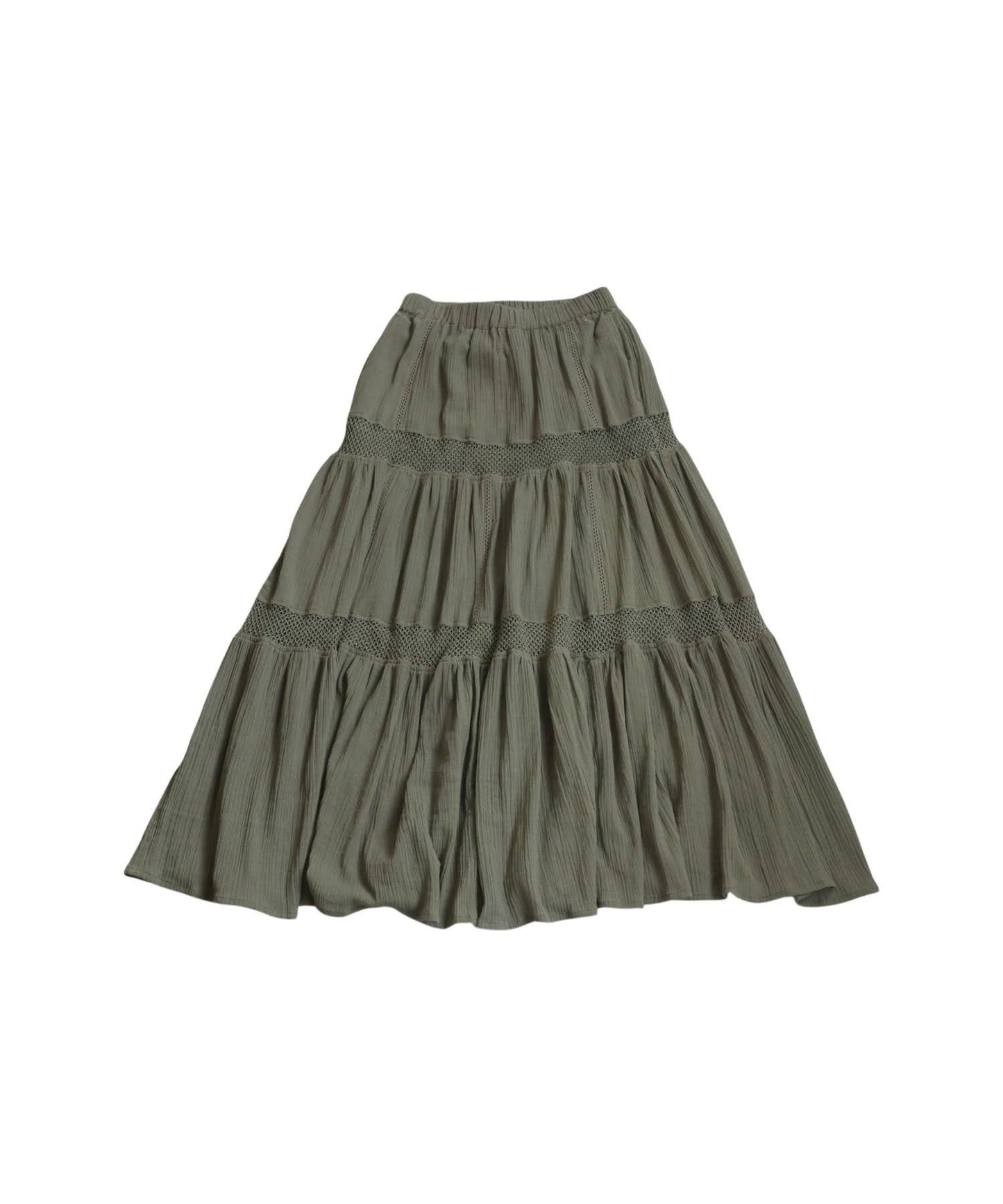 Ladies Lace Tiered Skirt