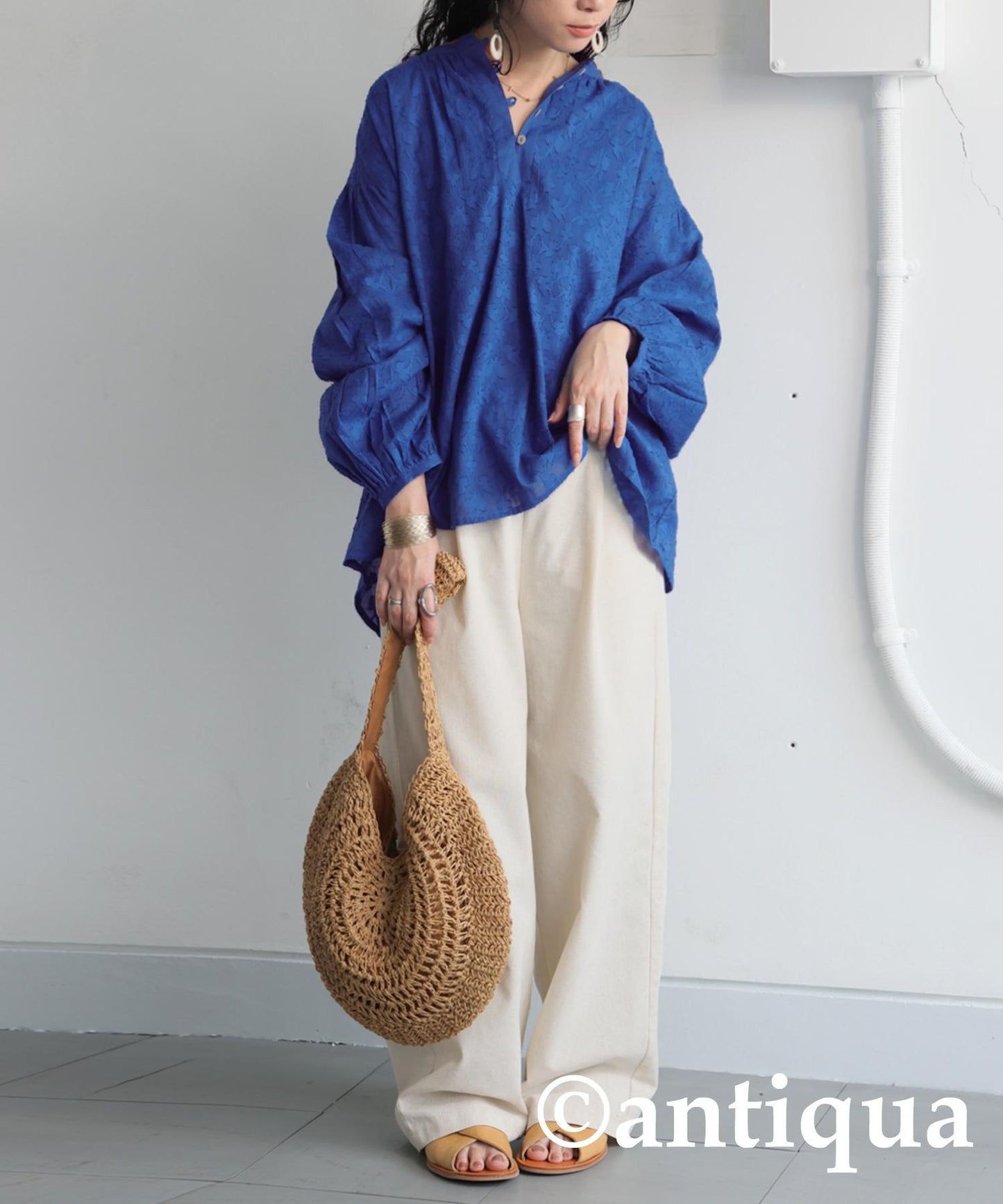 Ladies Indian Cotton Dobby Blouse