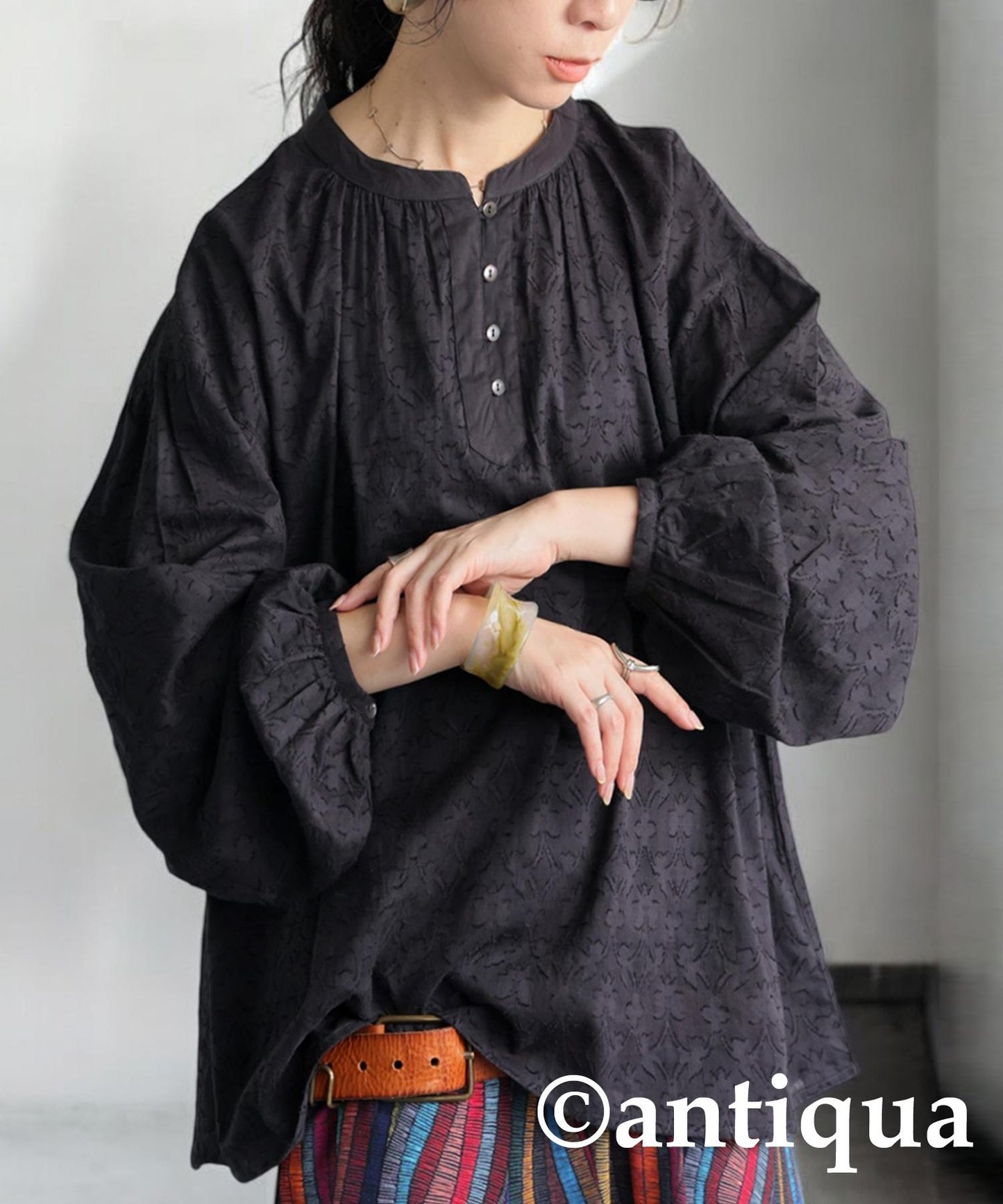 Ladies Indian Cotton Dobby Blouse