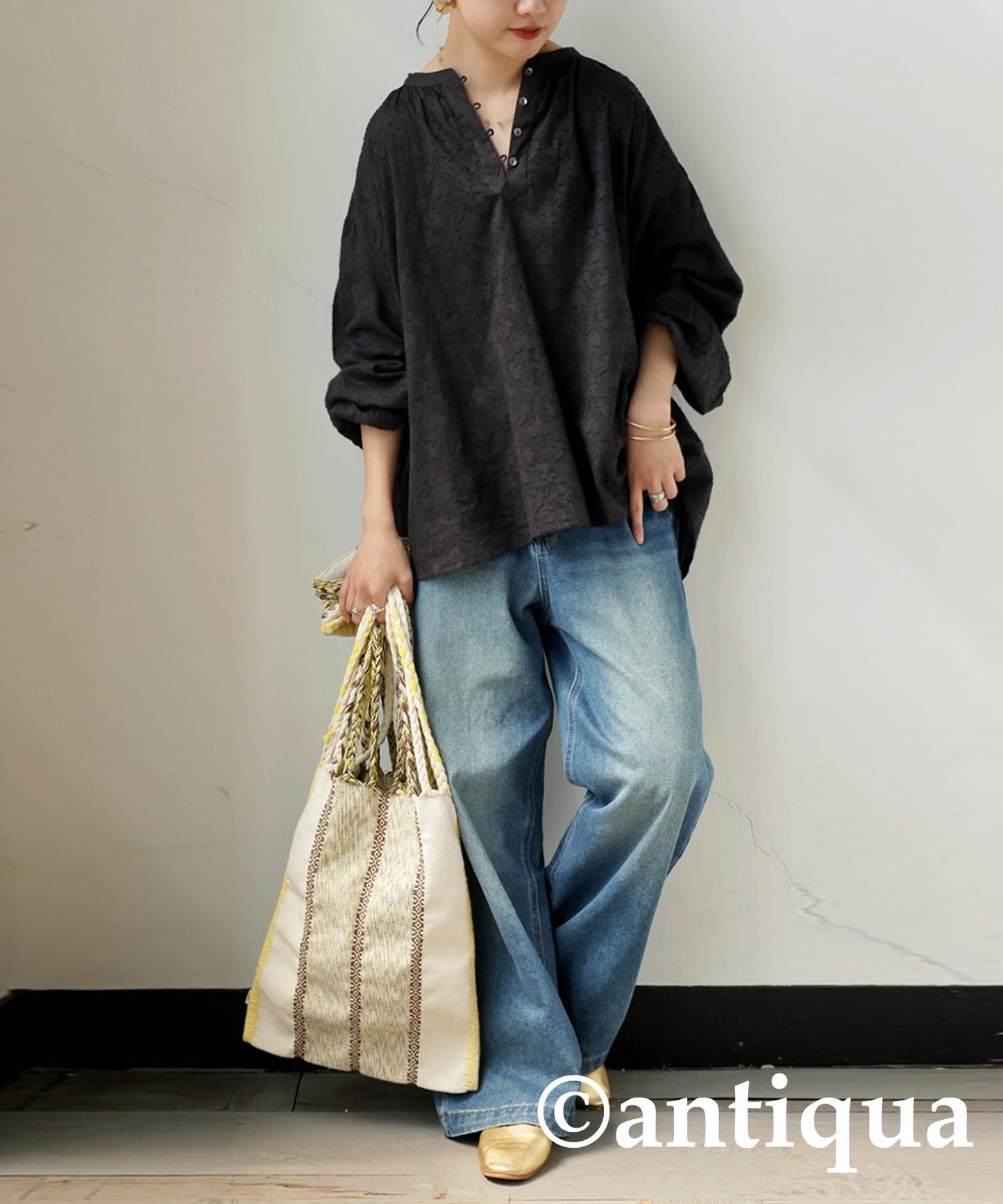 Ladies Indian Cotton Dobby Blouse