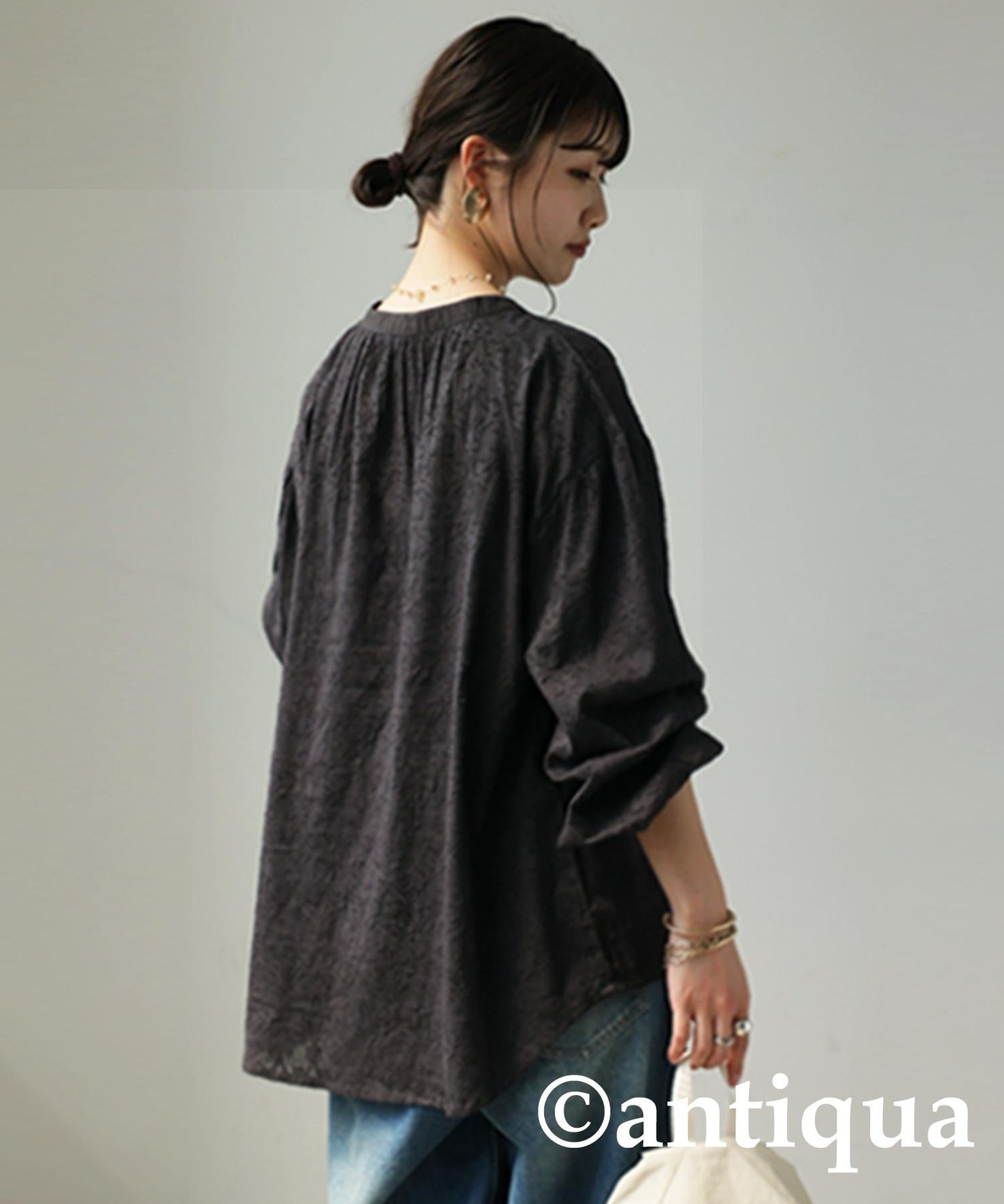 Ladies Indian Cotton Dobby Blouse