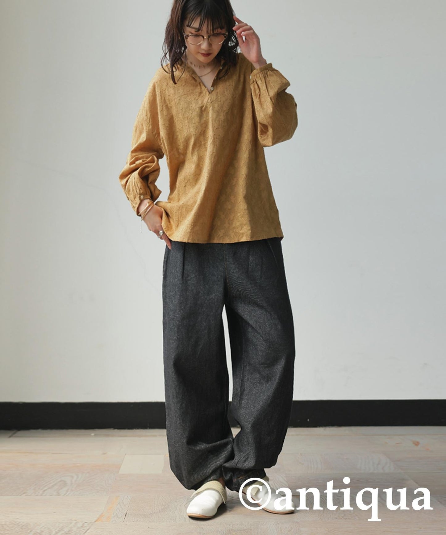 Ladies Indian Cotton Dobby Blouse