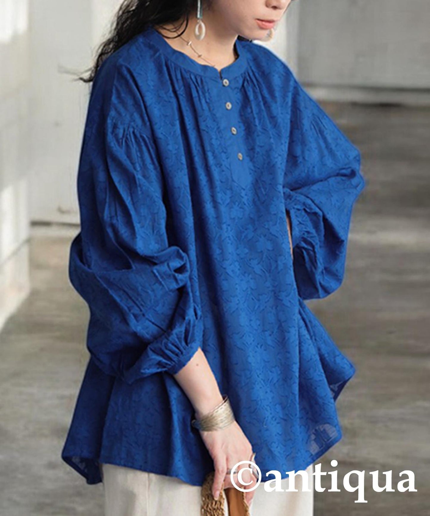 Ladies Indian Cotton Dobby Blouse