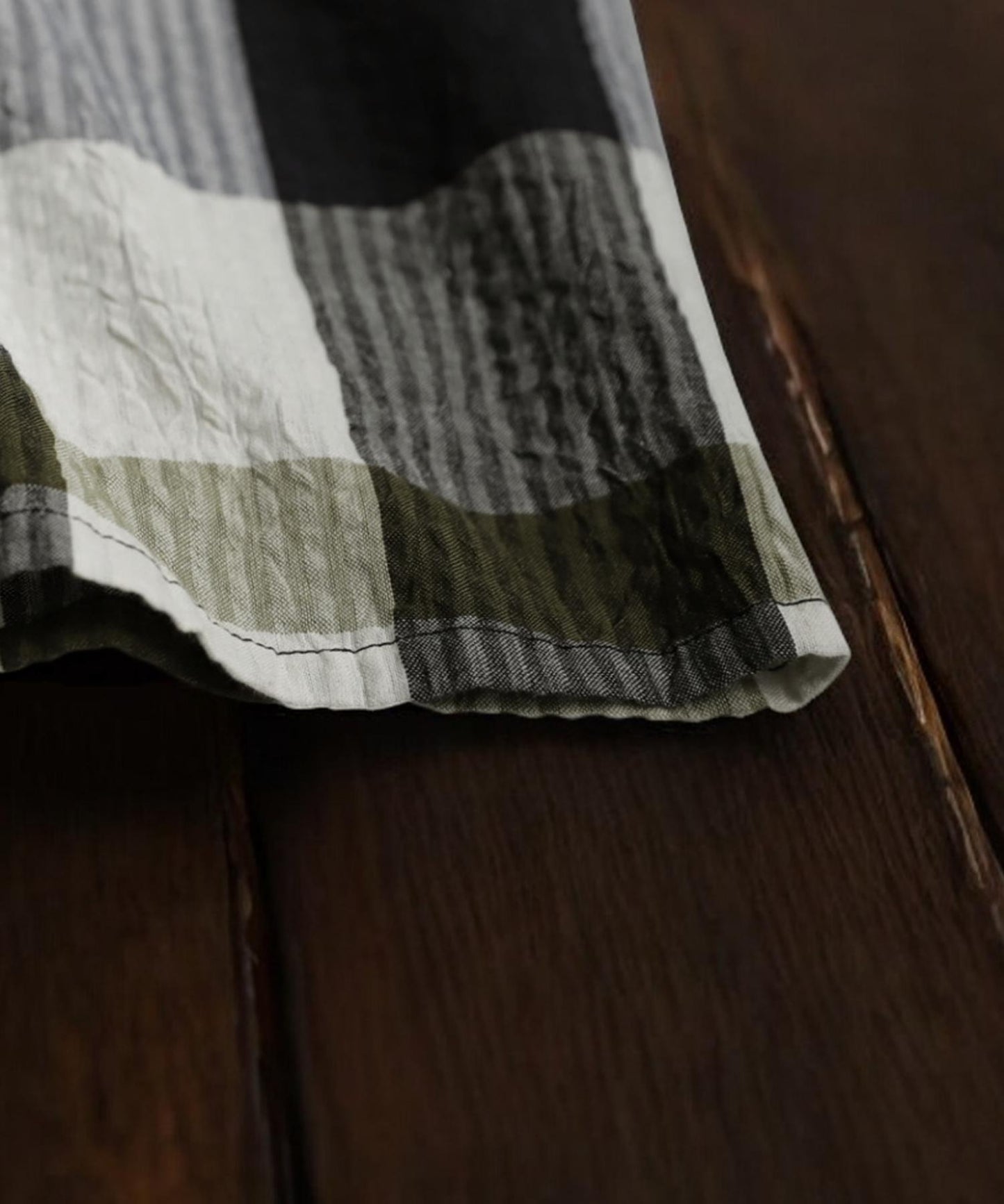 Ladies Indian Cotton Check Dress