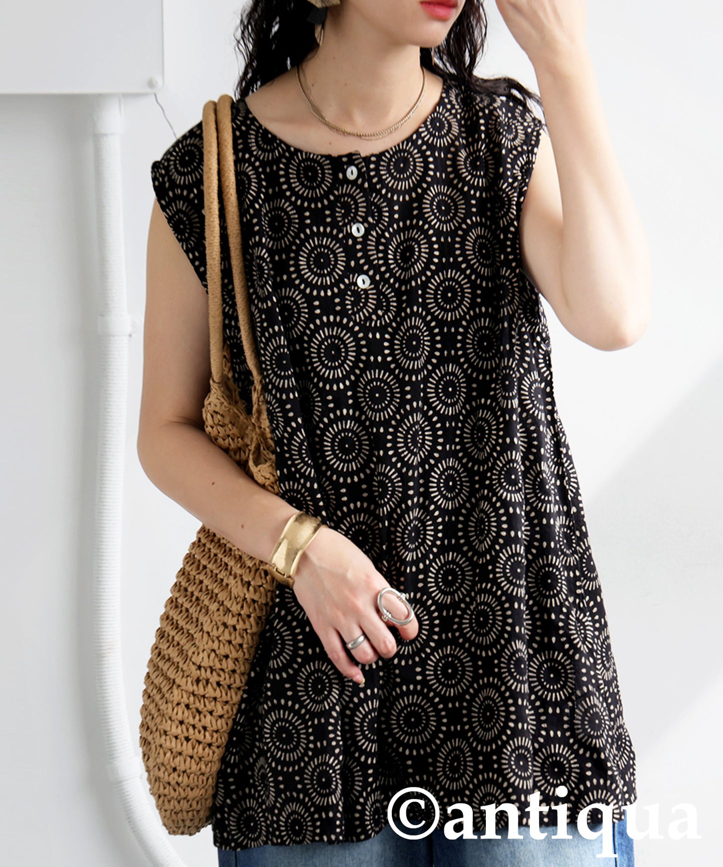 Ladies Polka Dot Tank Top