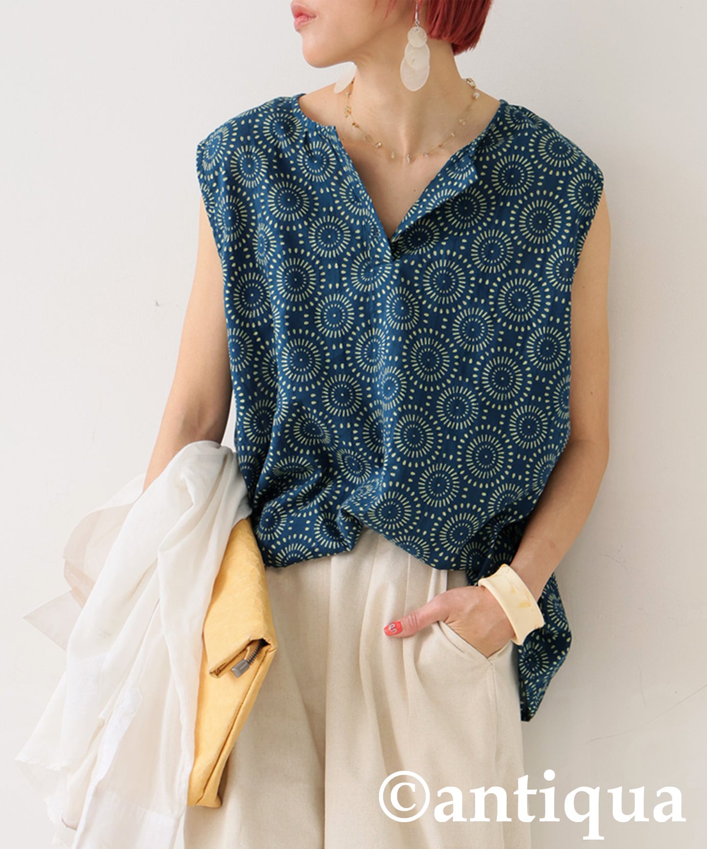 Ladies Polka Dot Tank Top