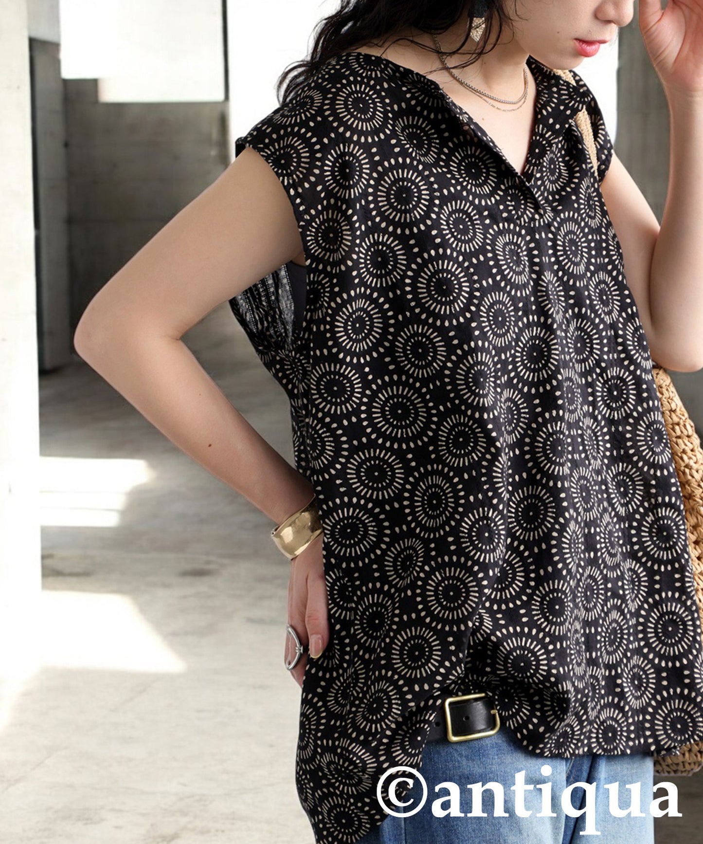 Ladies Polka Dot Tank Top