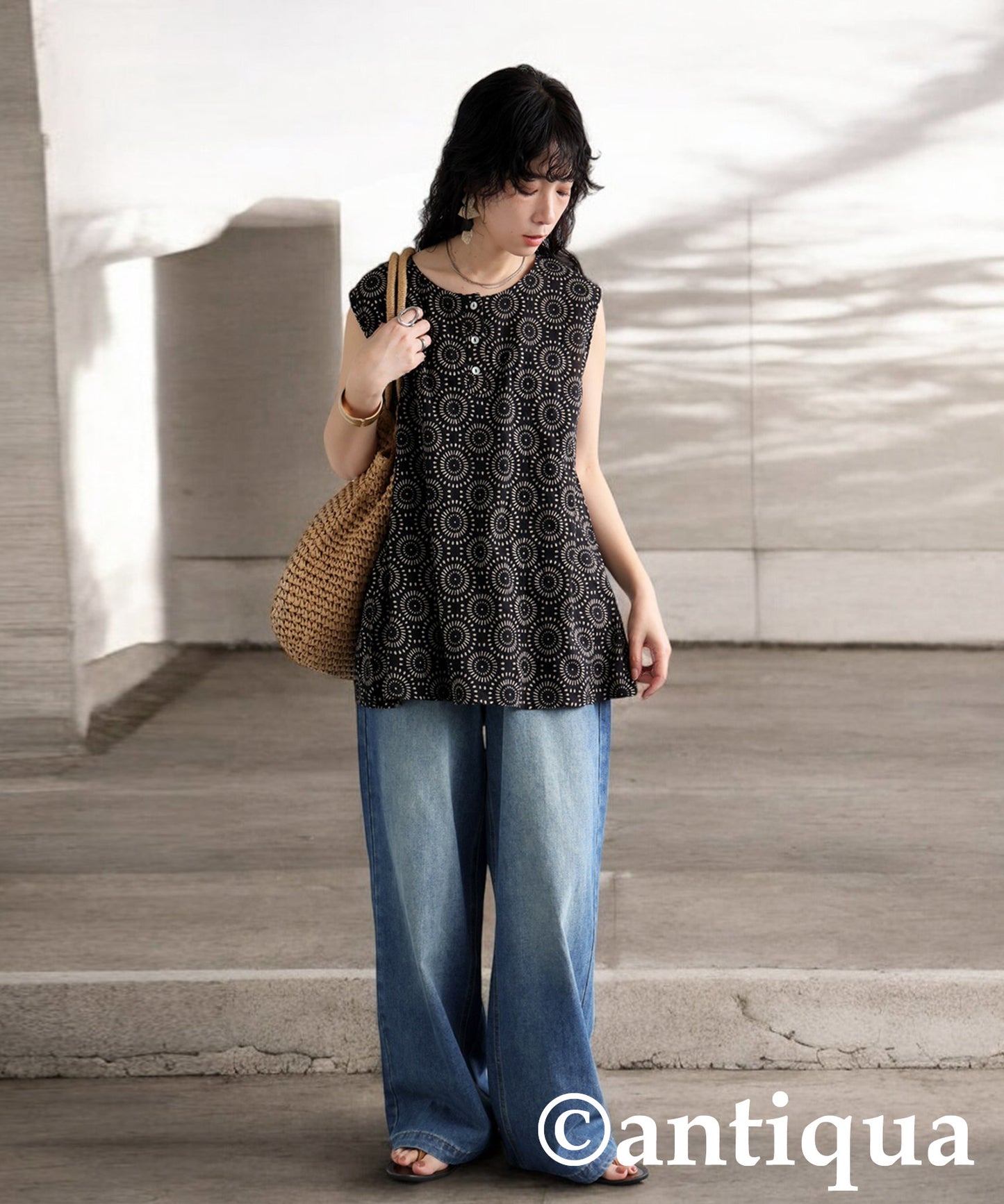 Ladies Polka Dot Tank Top