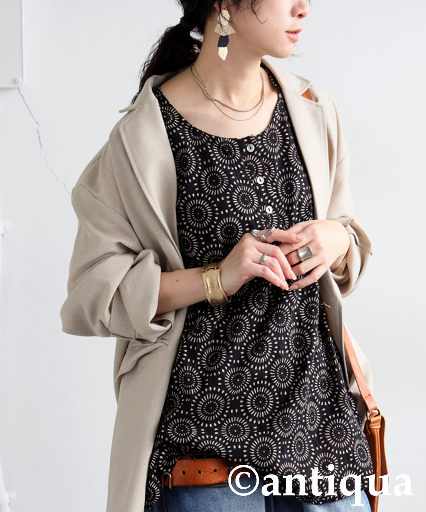 Ladies Polka Dot Tank Top