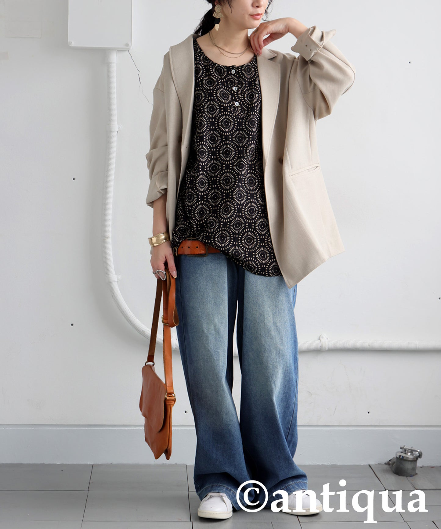 Ladies Polka Dot Tank Top