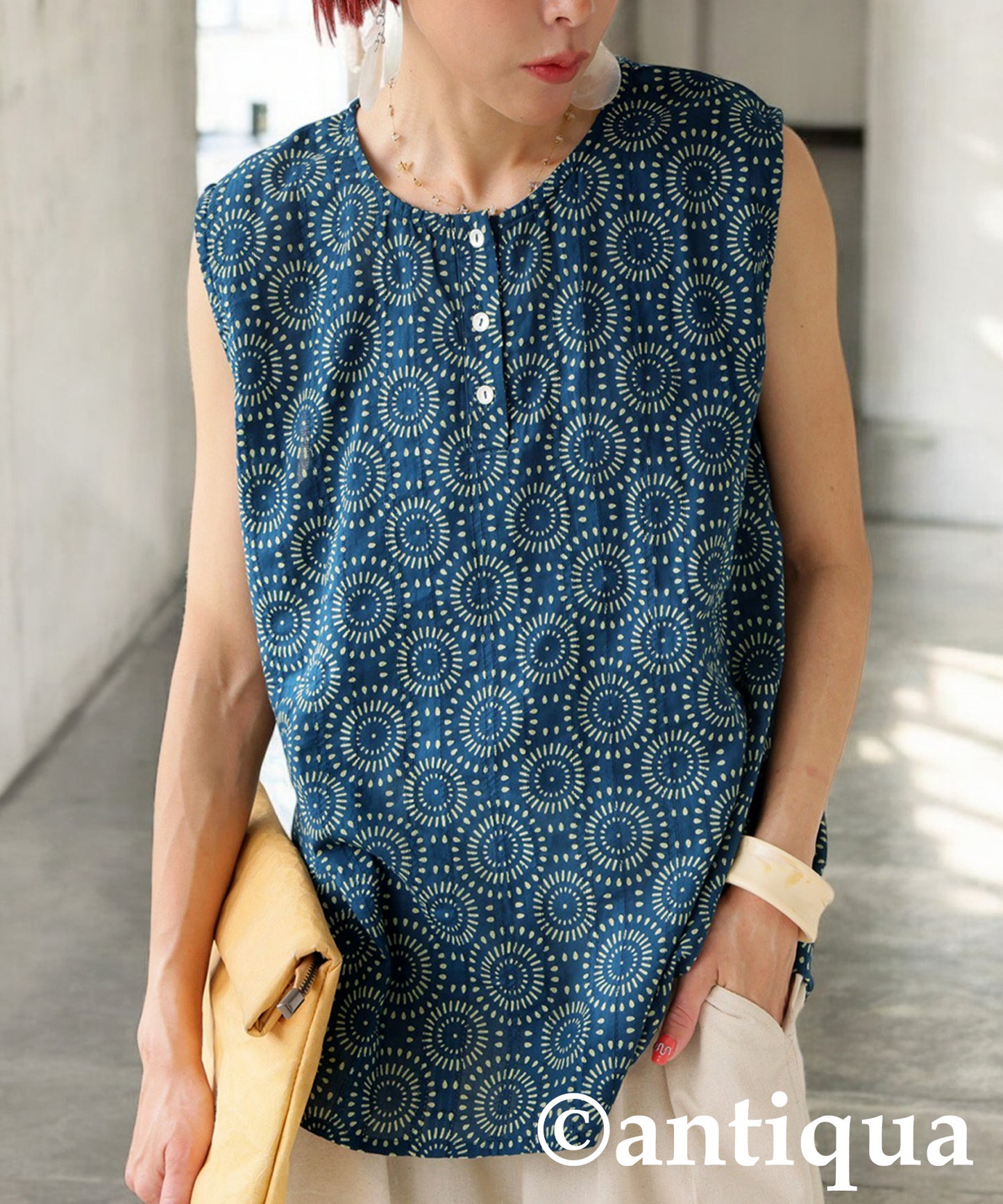 Ladies Polka Dot Tank Top