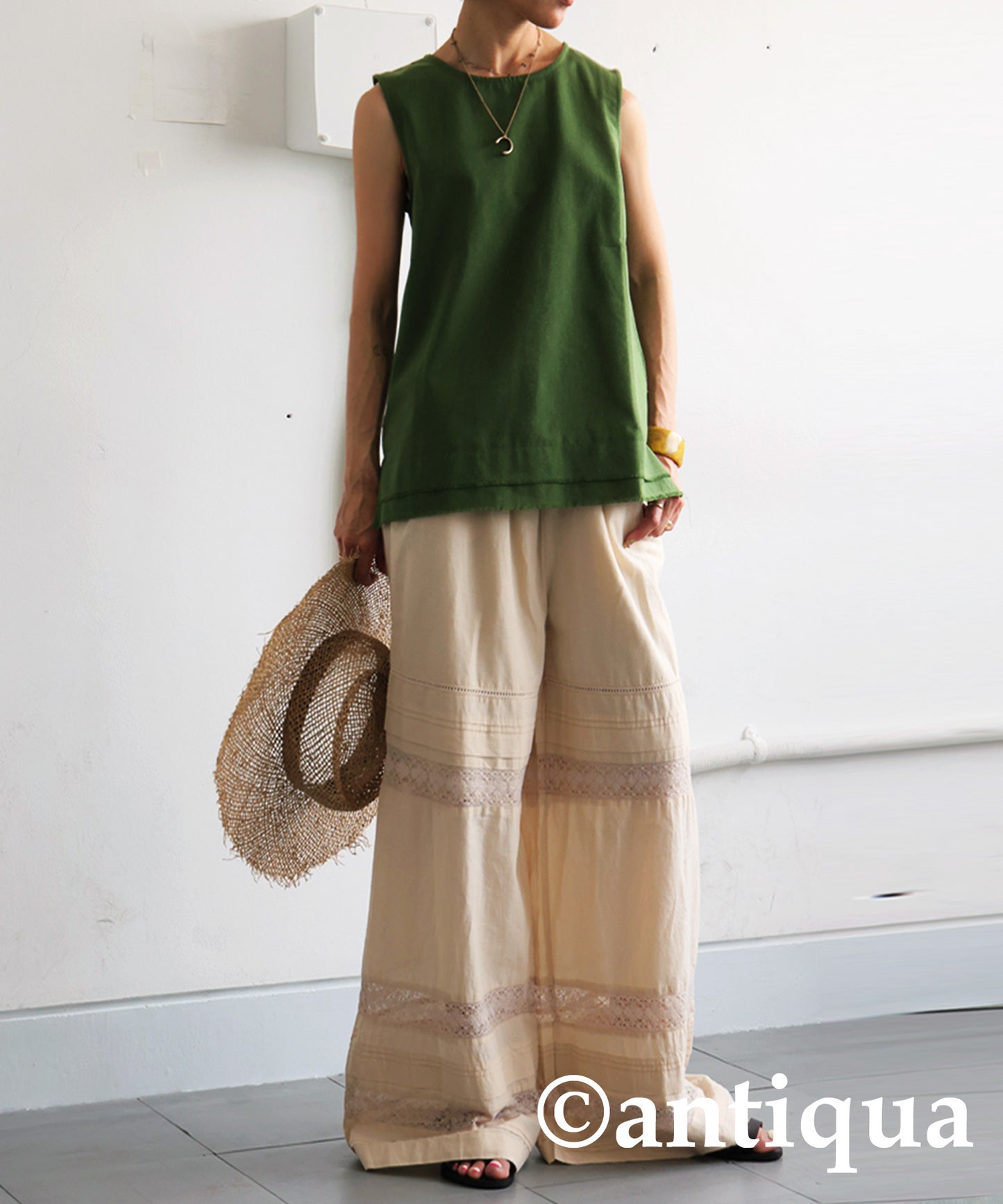 Ladies Indian Cotton Lace Pants