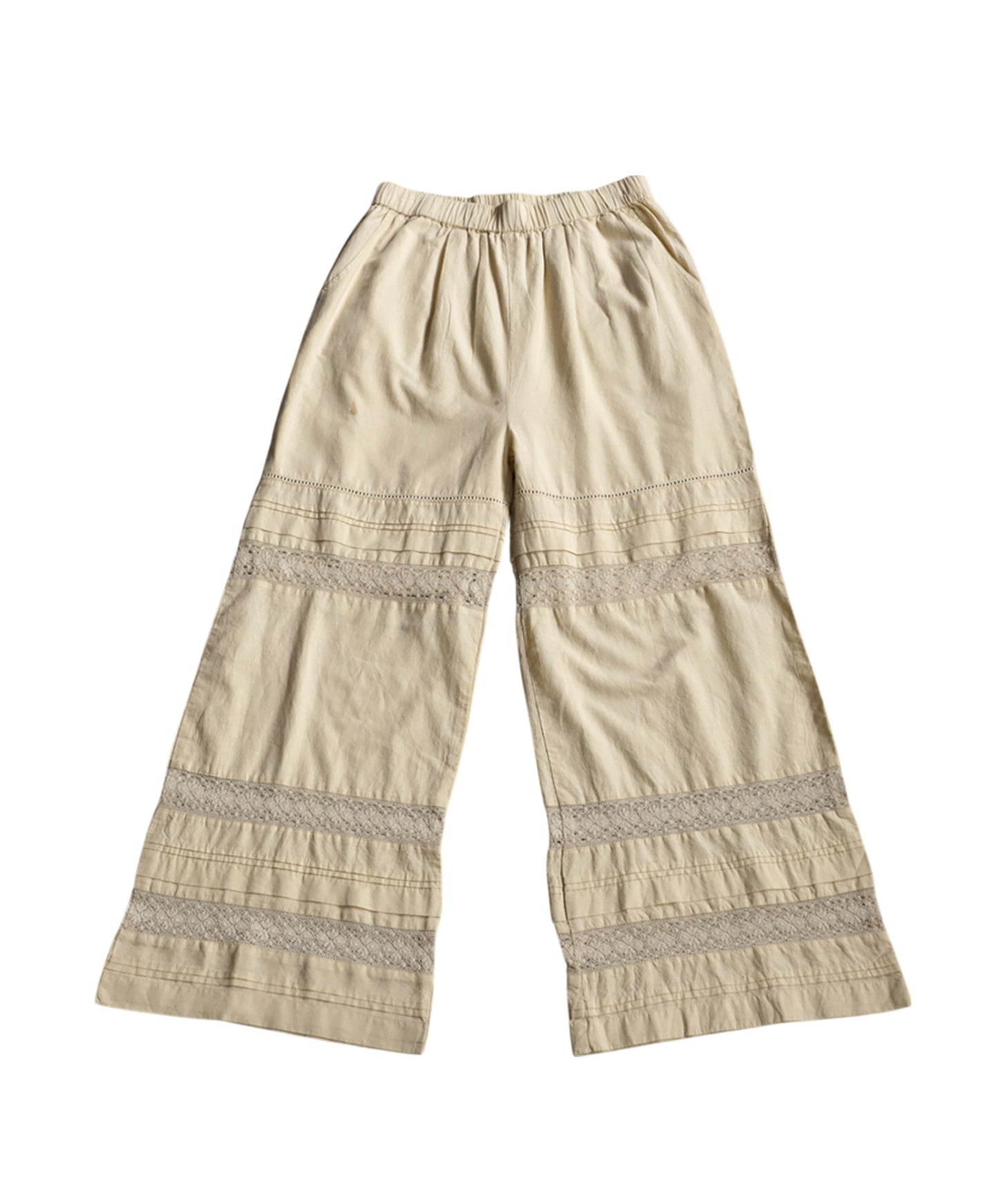 Ladies Indian Cotton Lace Pants