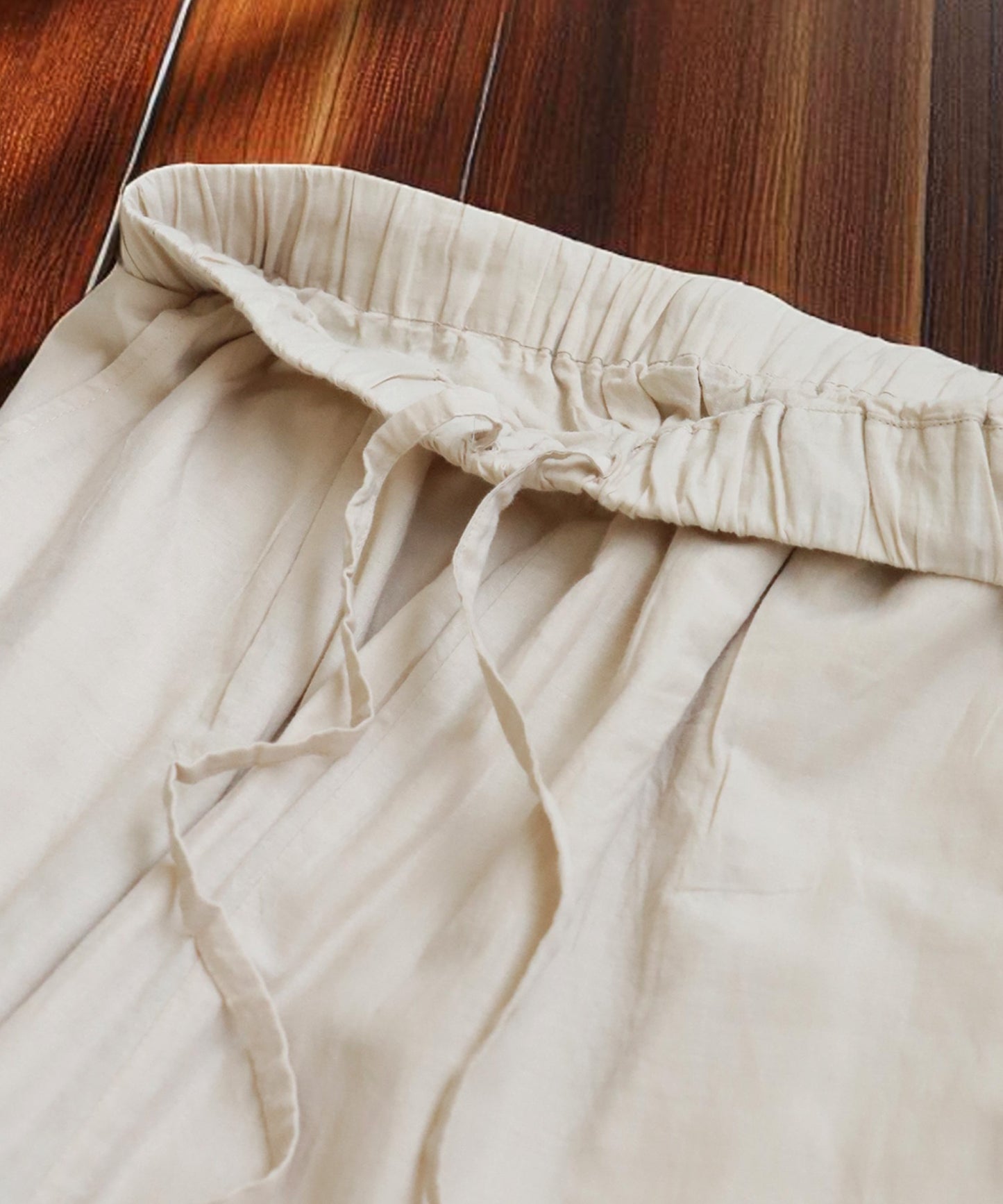 Ladies Indian Cotton Lace Pants