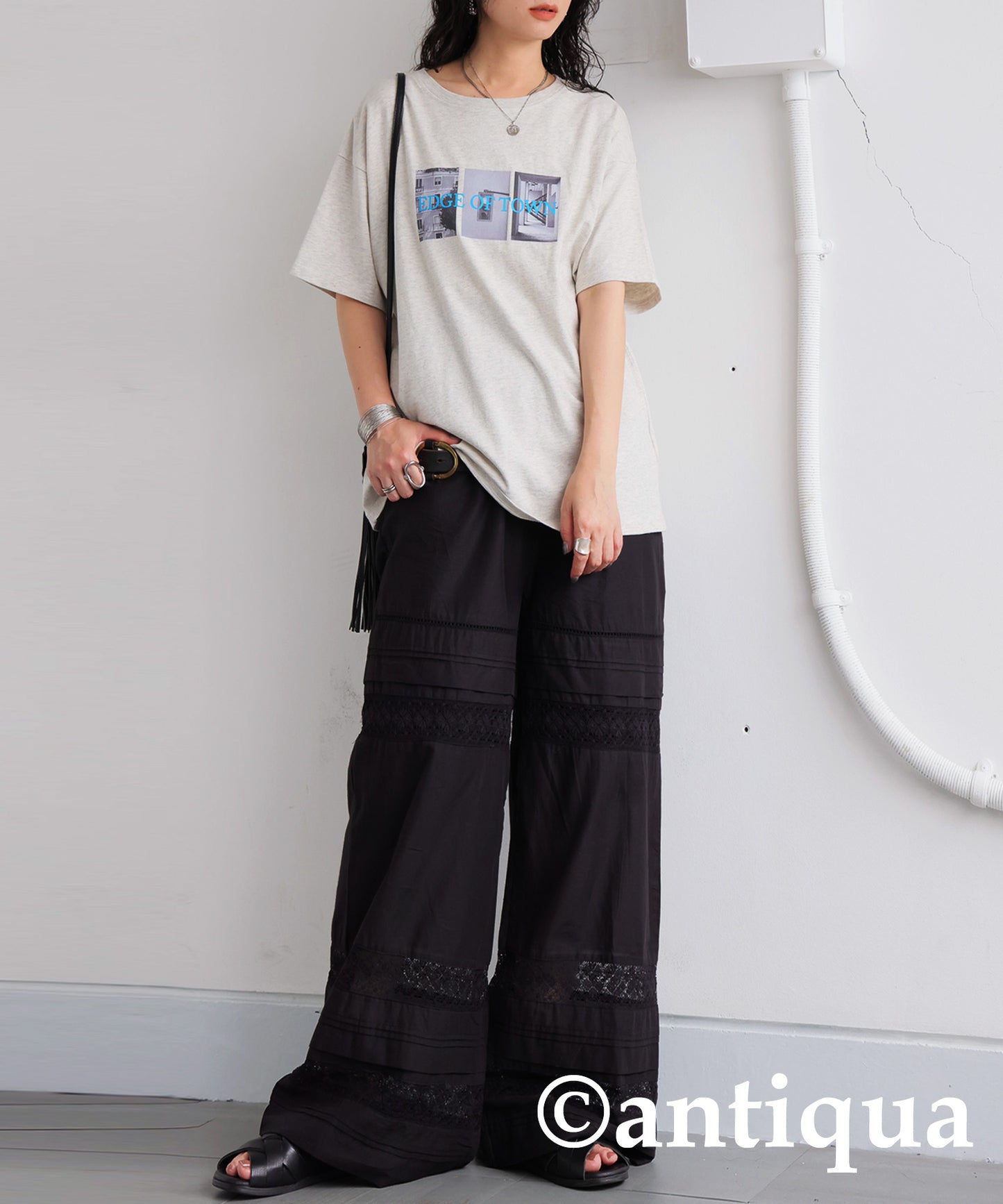 Ladies Indian Cotton Lace Pants