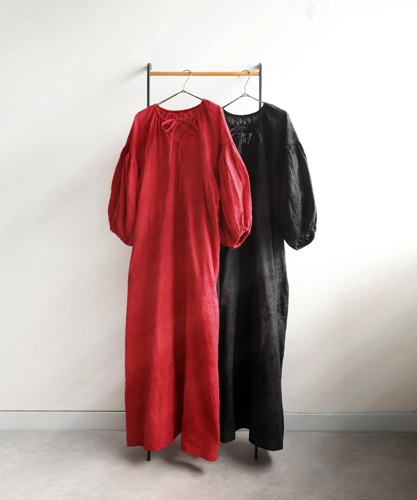 2-Way Embroidery Dress Ladies