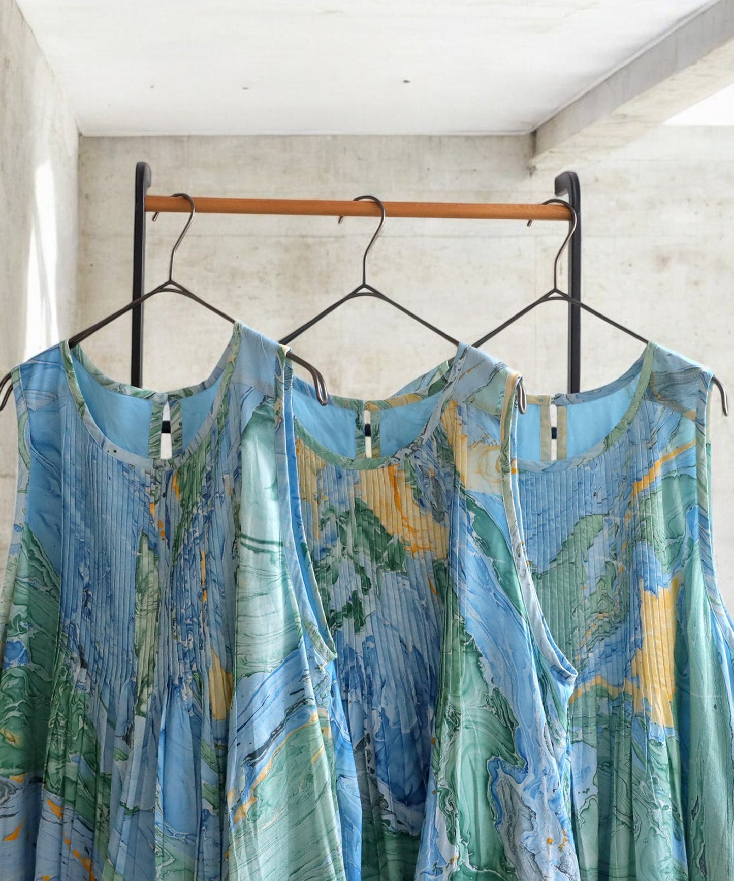 Ladies Indian Cotton Dyed Dress