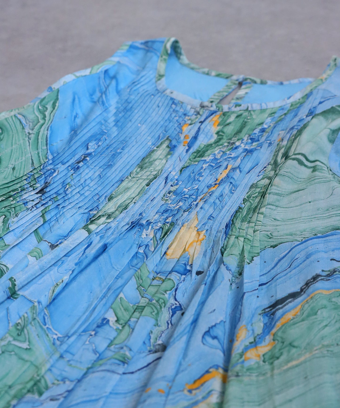 Ladies Indian Cotton Dyed Dress