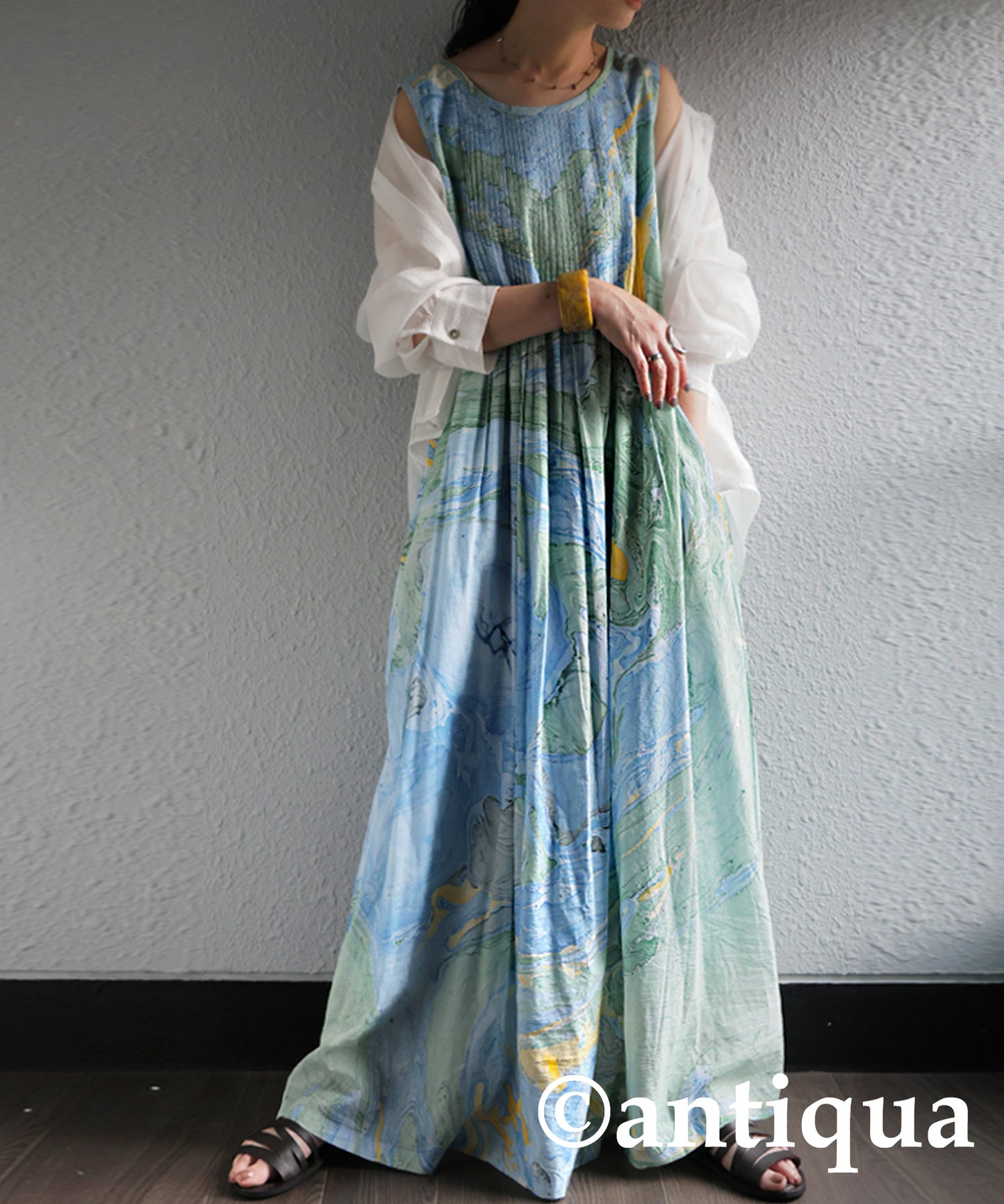 Ladies Indian Cotton Dyed Dress