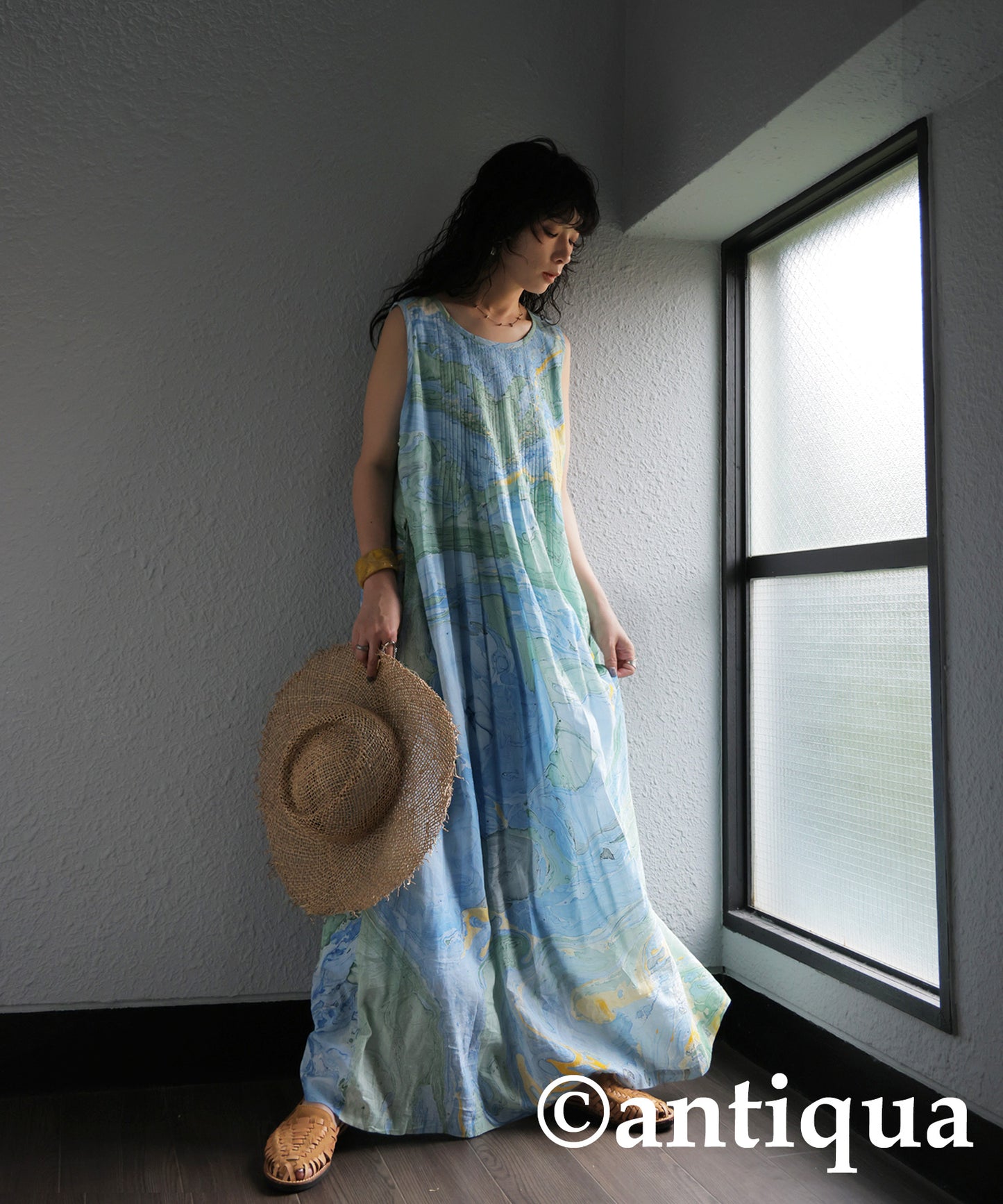 Ladies Indian Cotton Dyed Dress