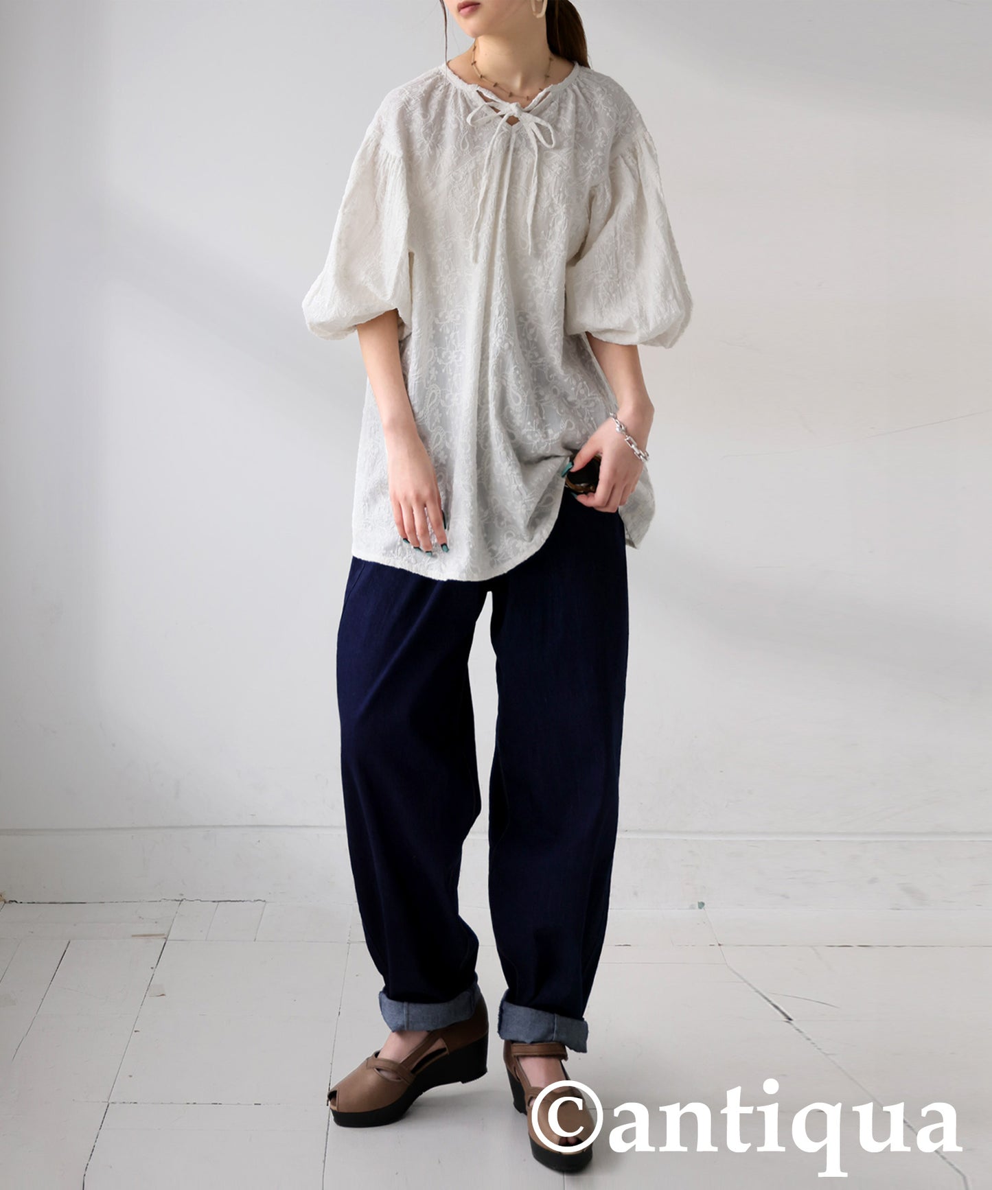 Ladies Fully Embroidered Blouse