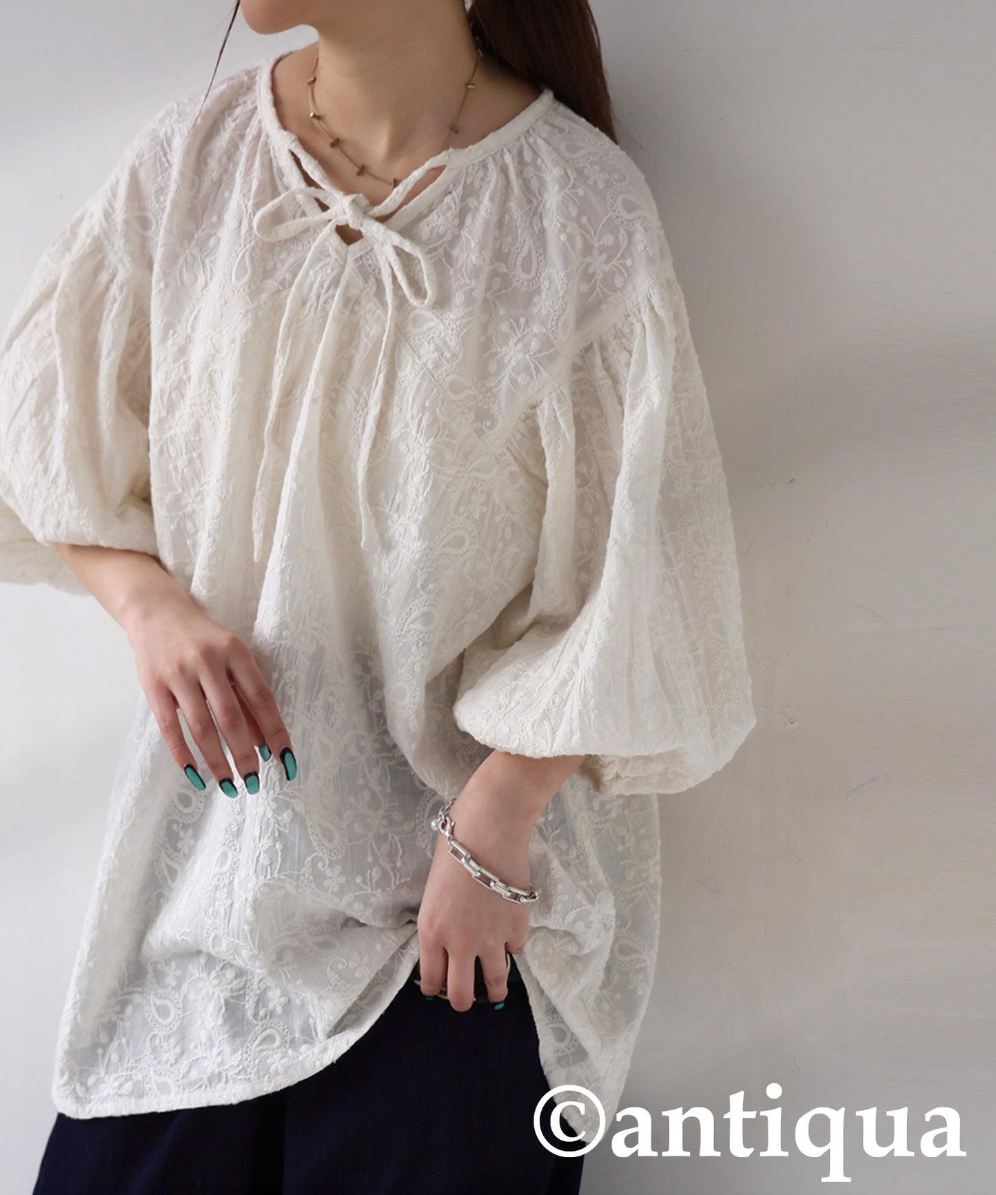 Ladies Fully Embroidered Blouse