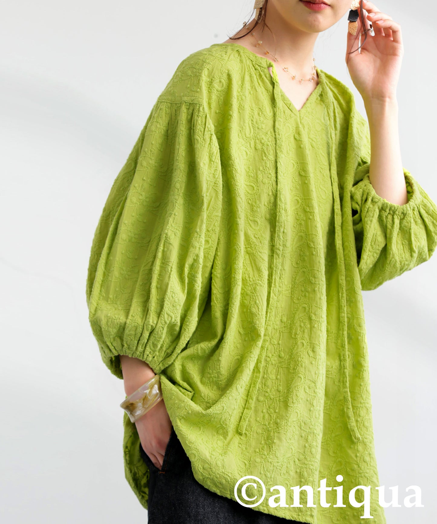 Ladies Fully Embroidered Blouse