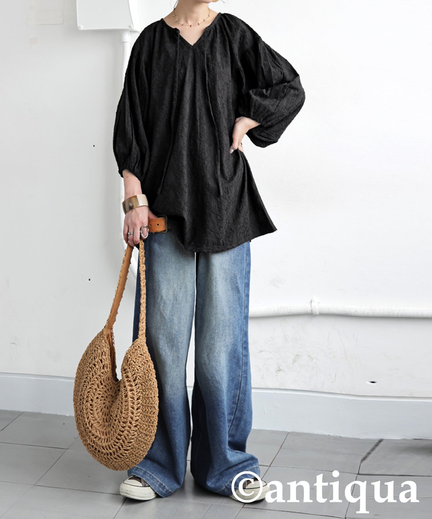 Ladies Fully Embroidered Blouse