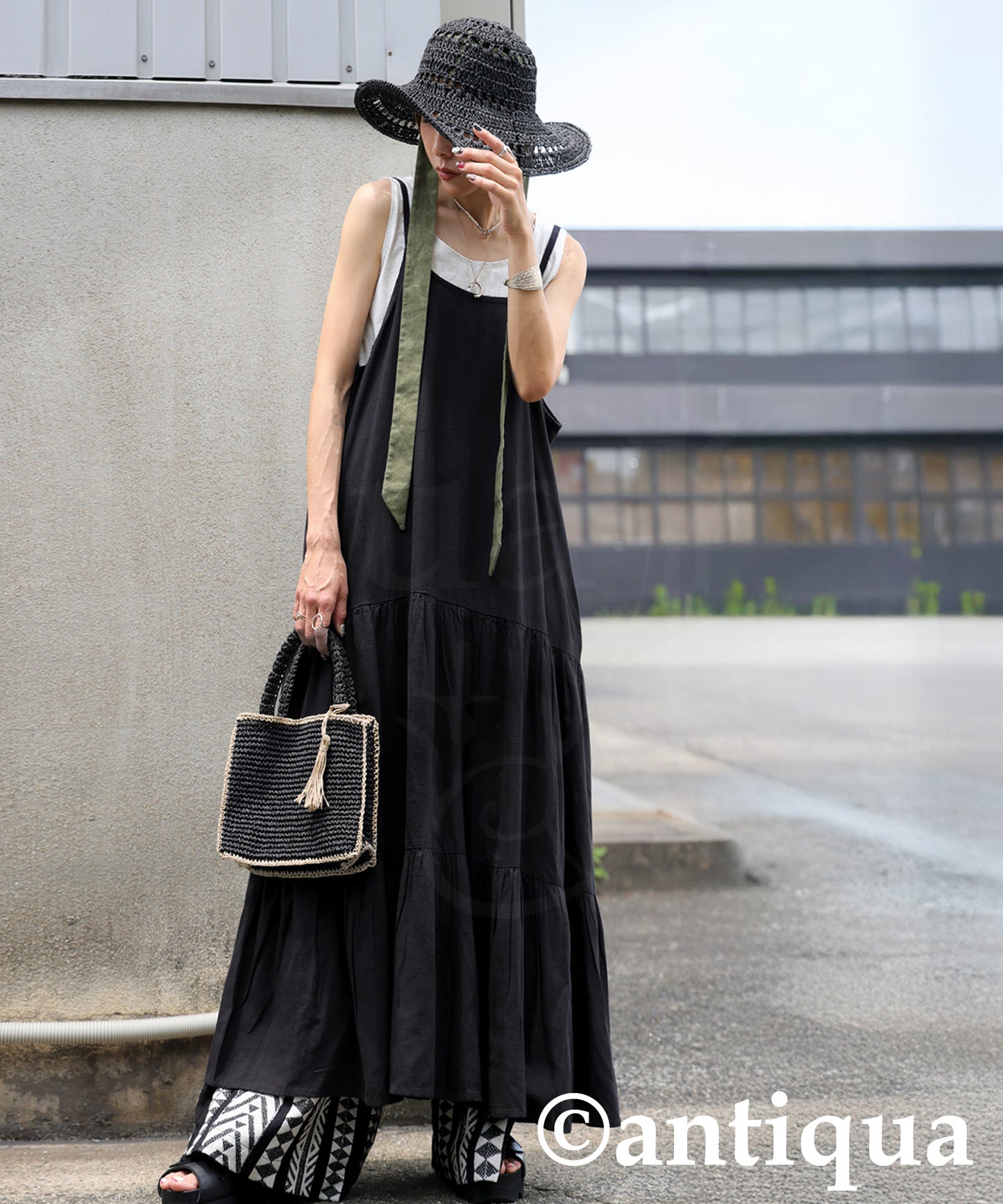 Ladies Layered Cami Dress