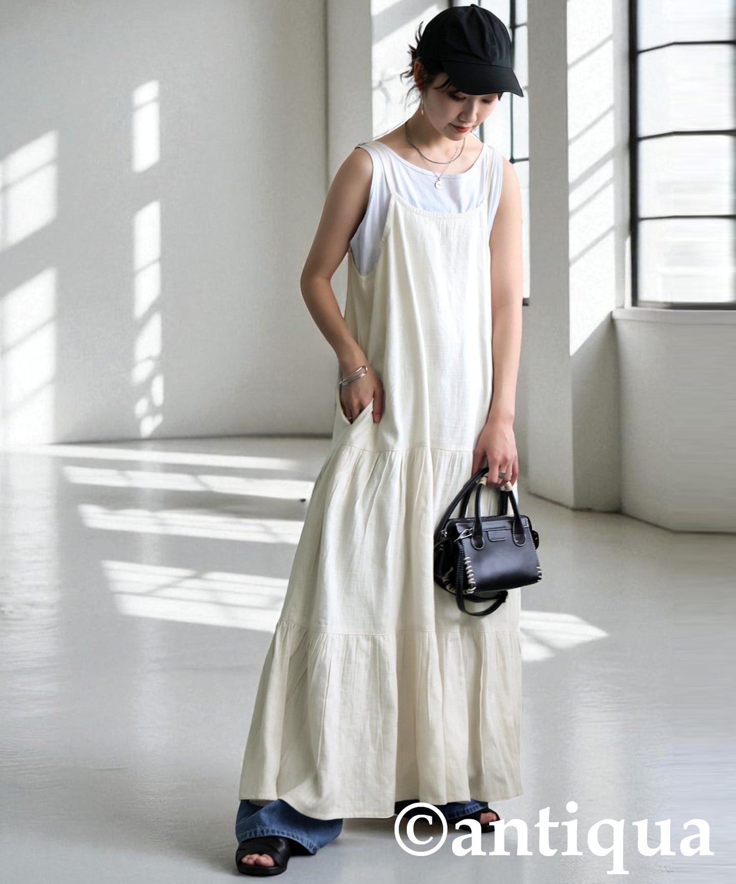 Ladies Layered Cami Dress