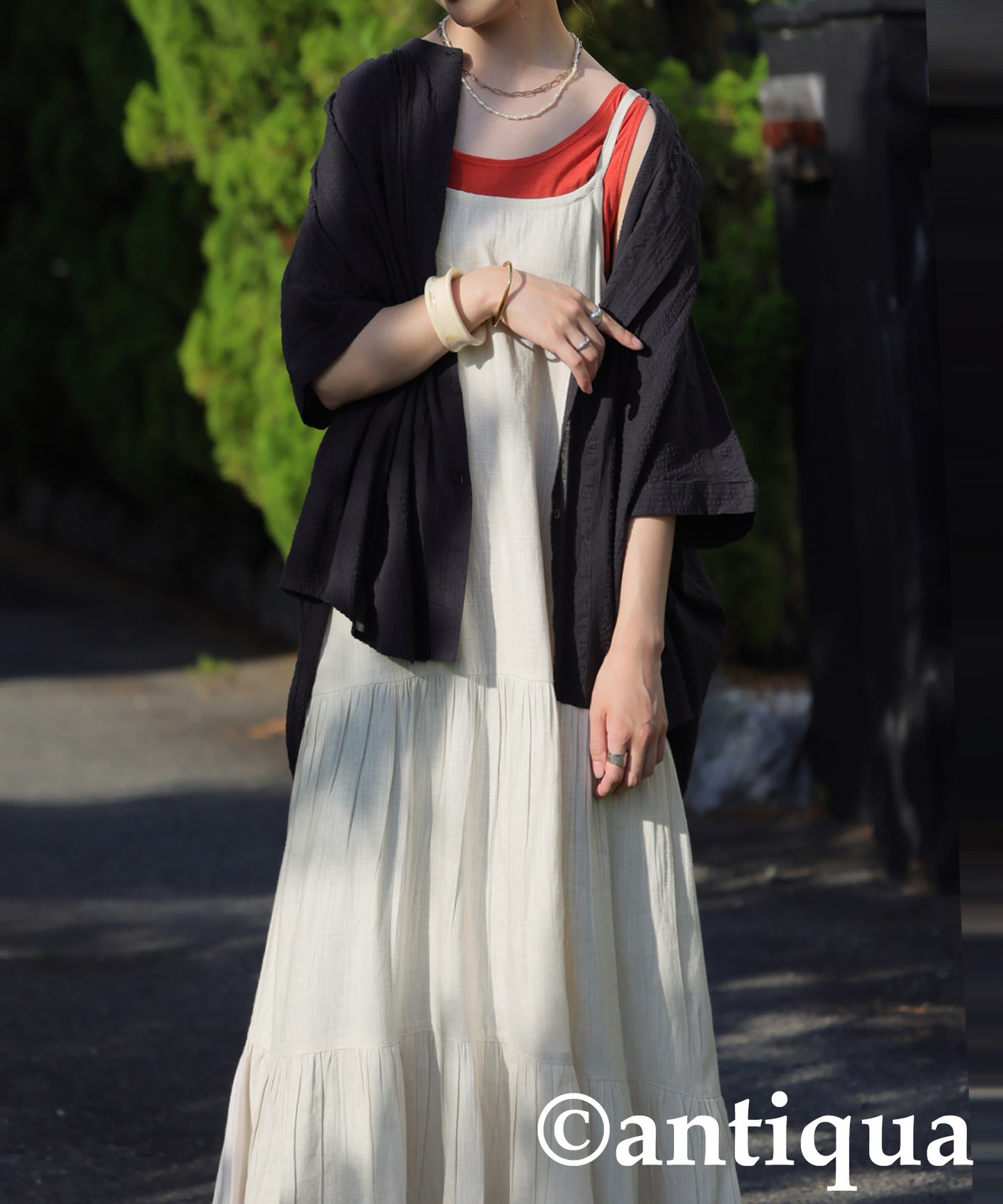 Ladies Layered Cami Dress