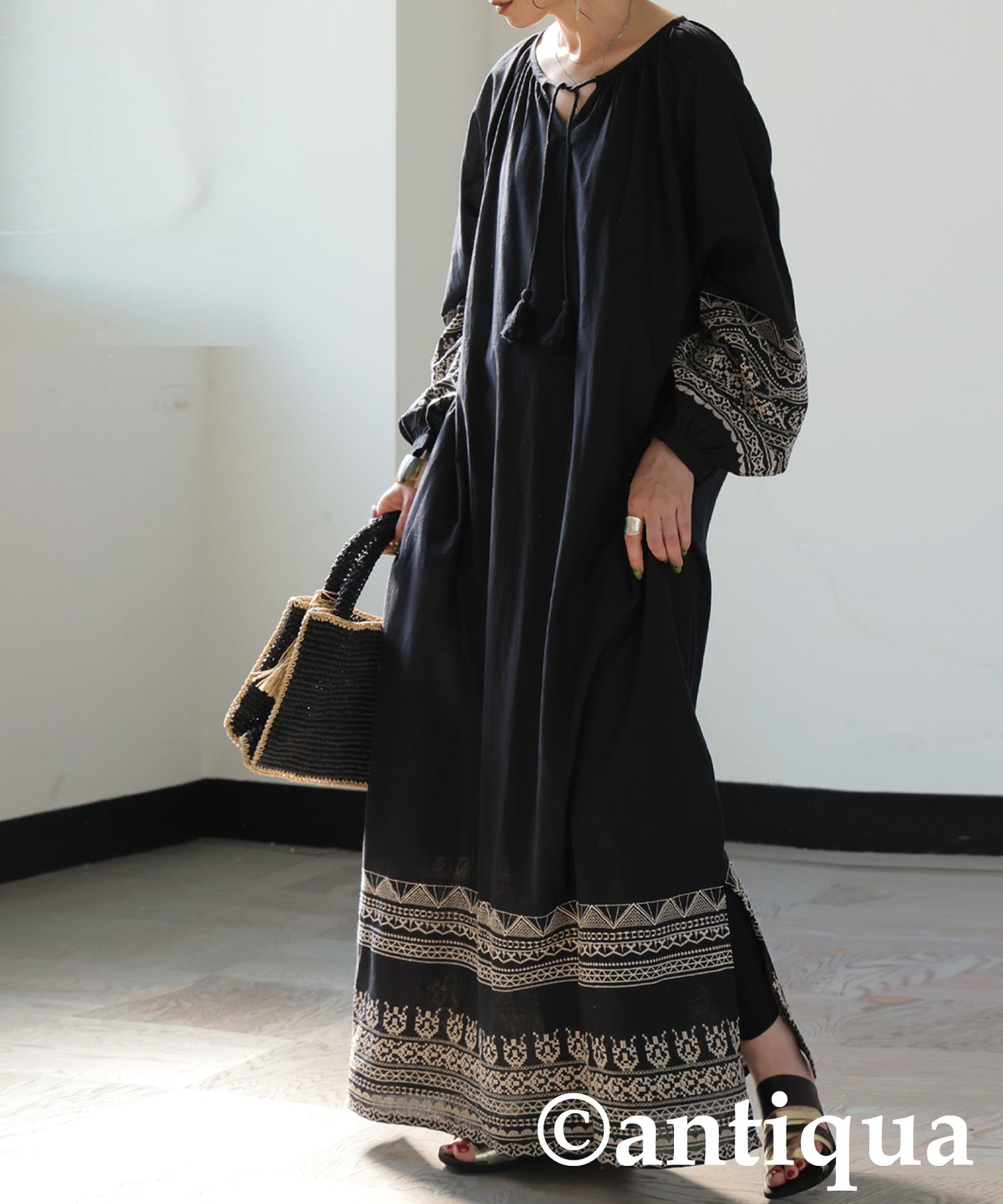 Ladies Embroidered Dress