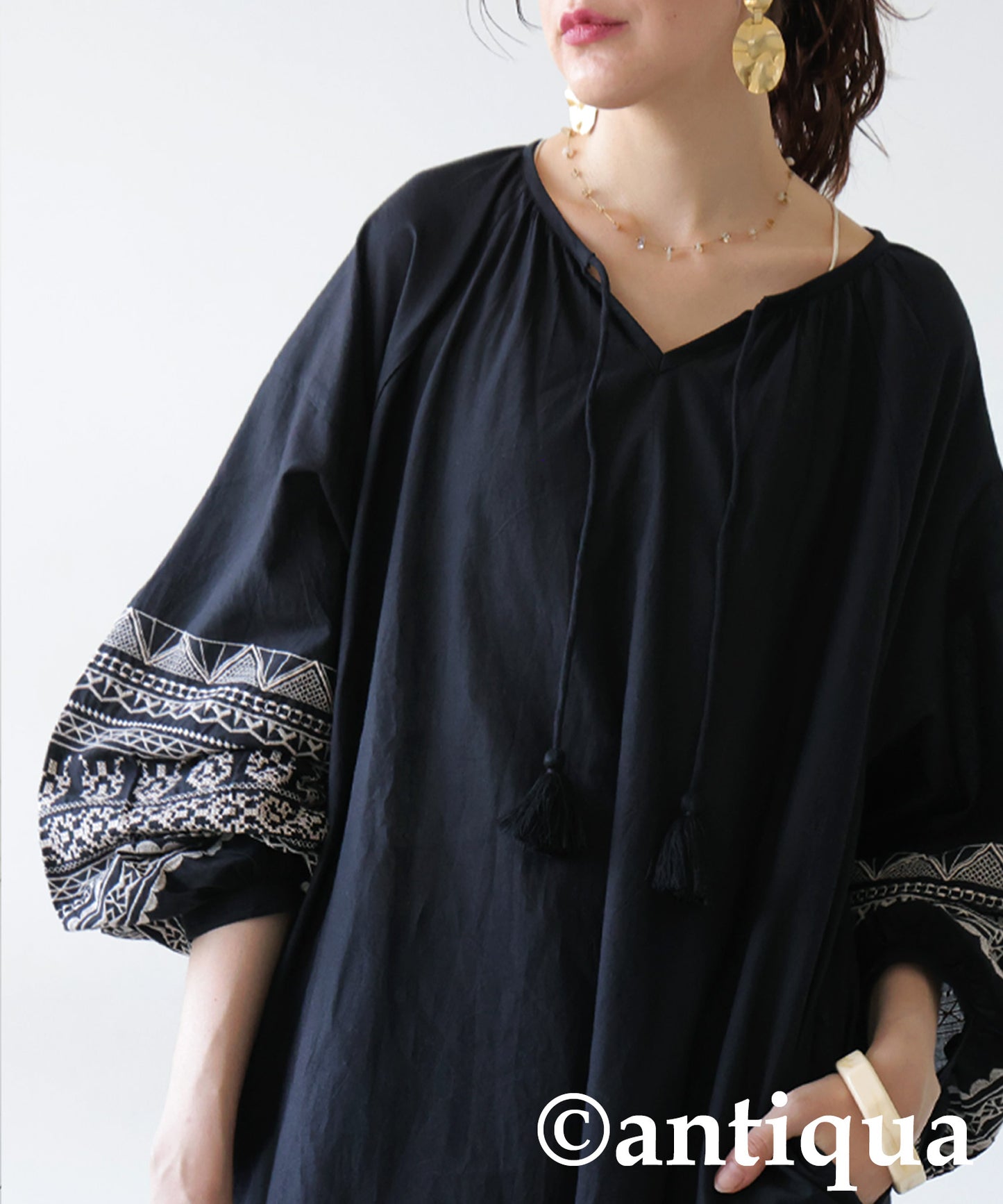 Ladies Embroidered Dress