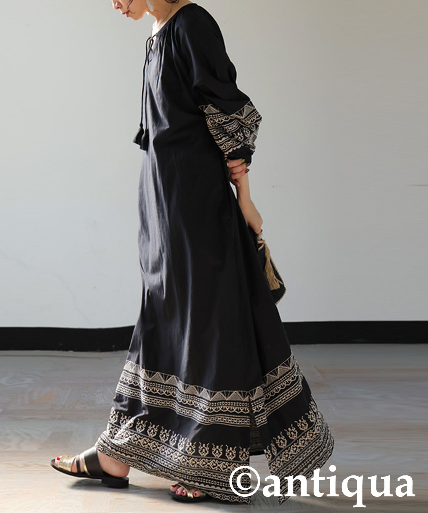 Ladies Embroidered Dress