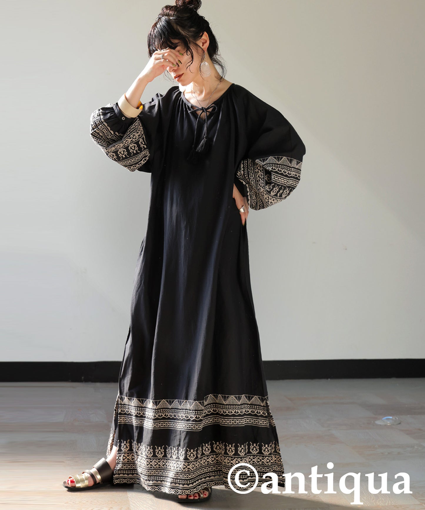 Ladies Embroidered Dress