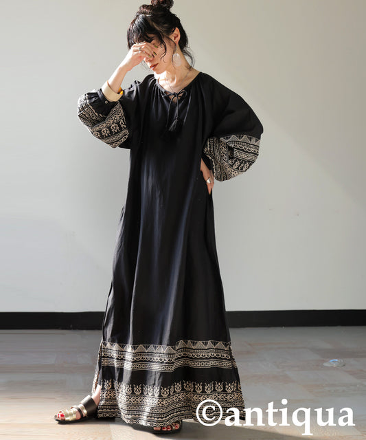 Ladies Embroidered Dress