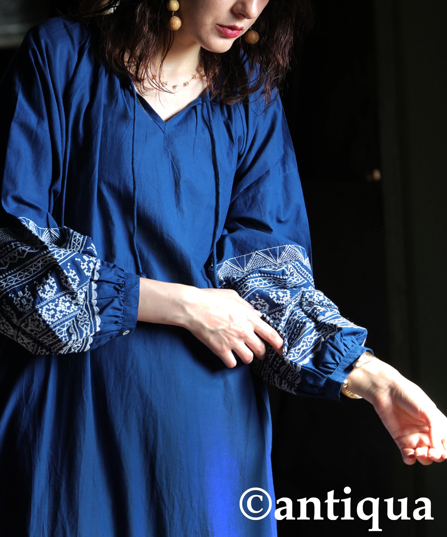 Ladies Embroidered Dress