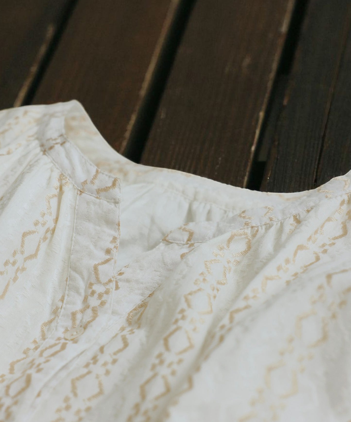 Jacquard Embroidered Dress Ladies